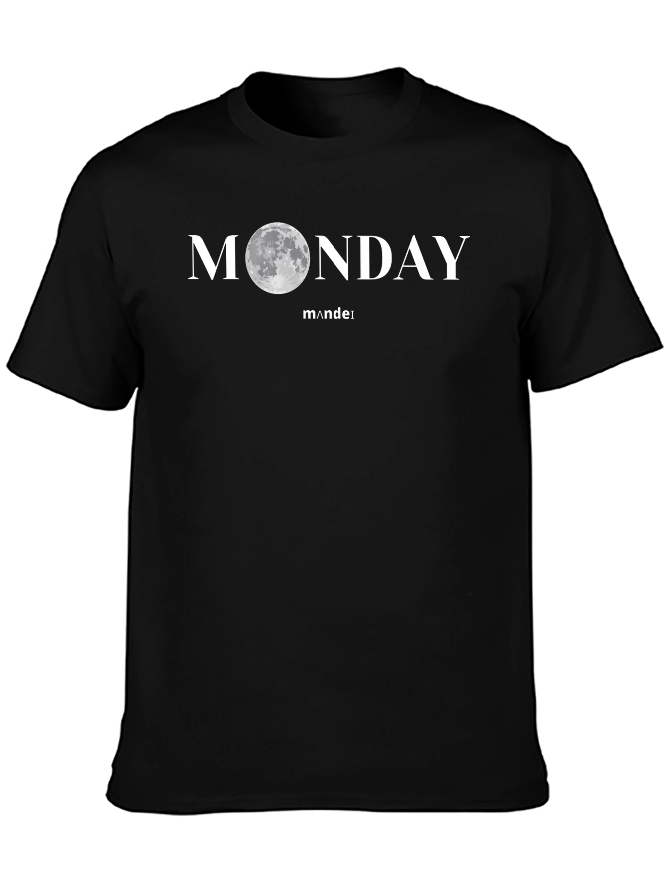 Monday Moon Graphic T-Shirt - Cool Casual Tee