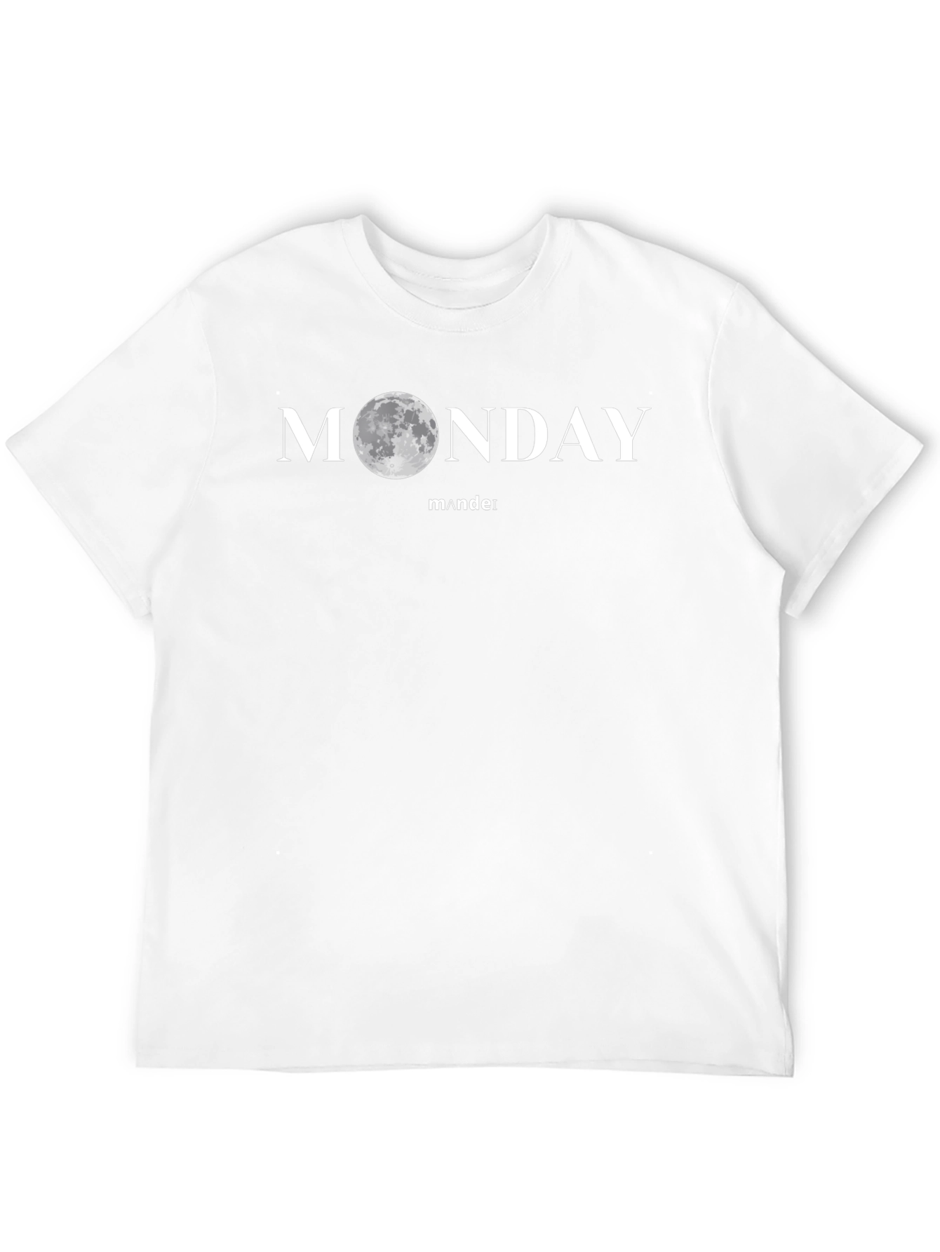Monday Moon Graphic T-Shirt - Cool Casual Tee