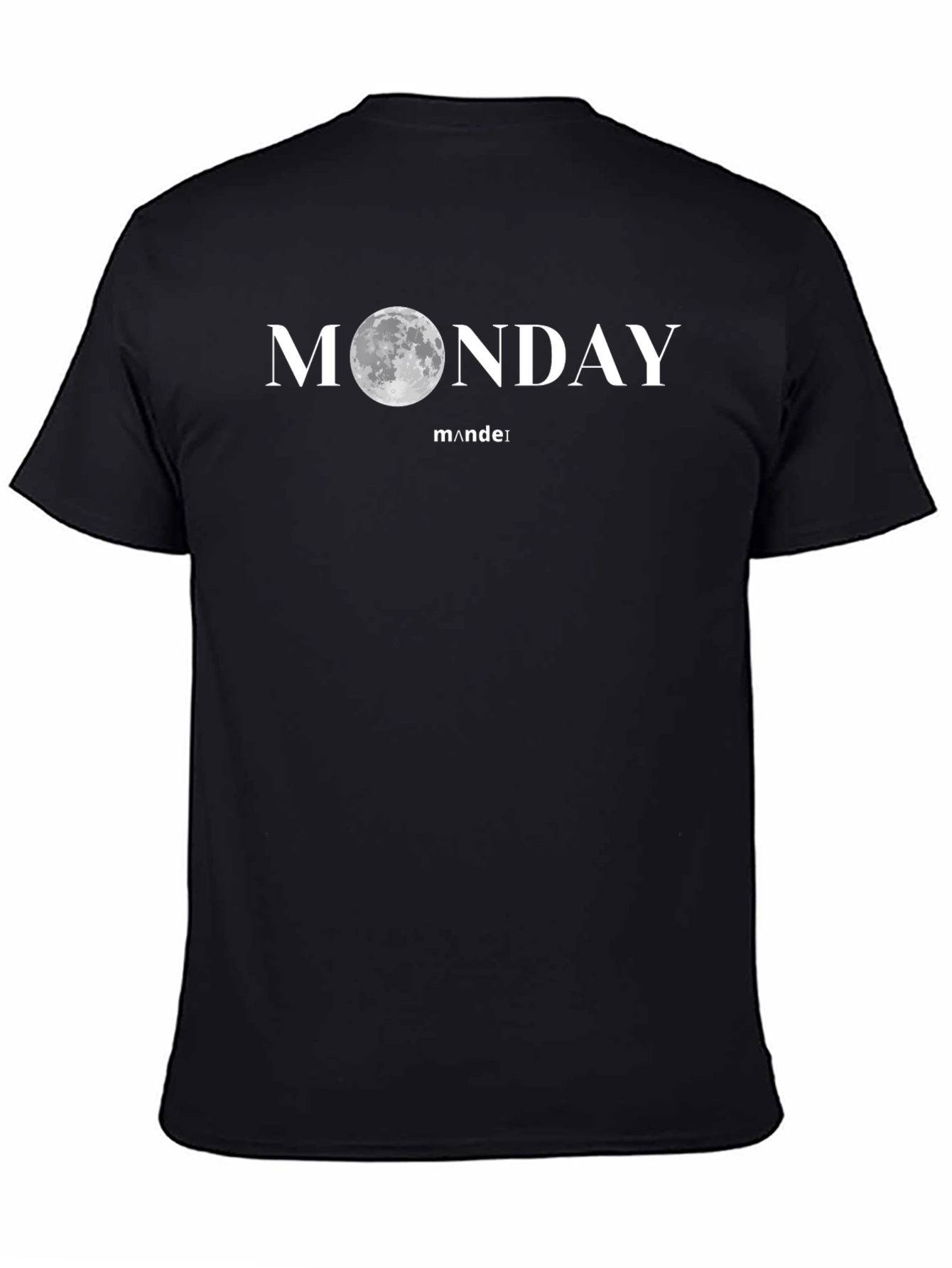 Monday Moon Graphic T-Shirt - Cool Casual Tee