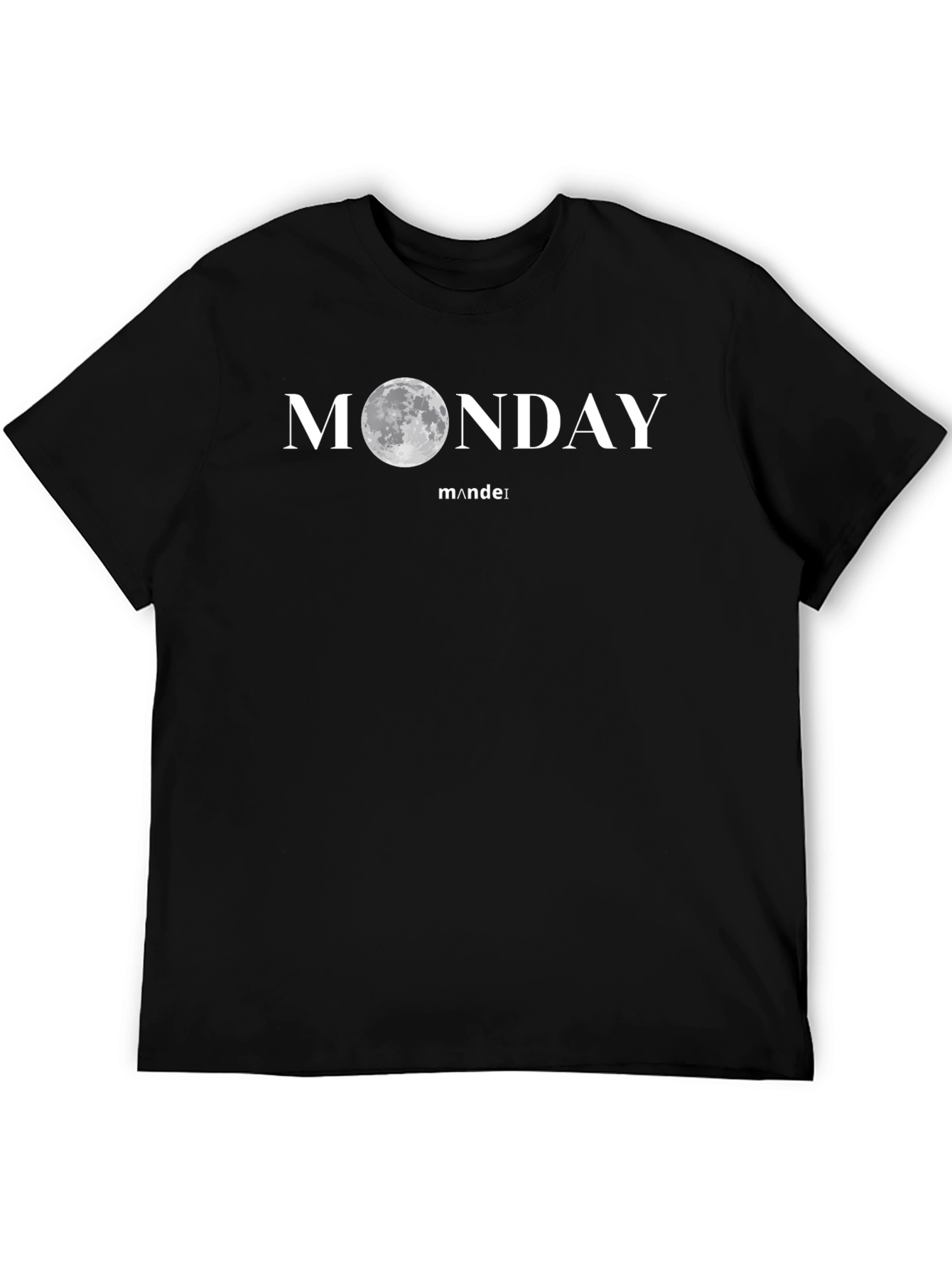 Monday Moon Graphic T-Shirt - Cool Casual Tee