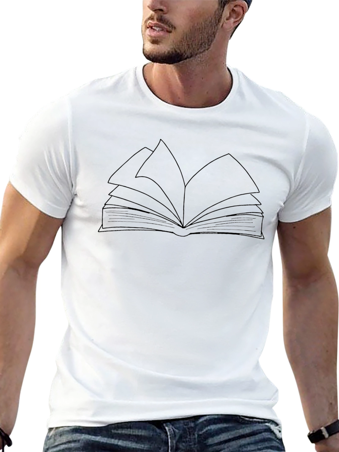 Open Book Graphic Tee - Read On!