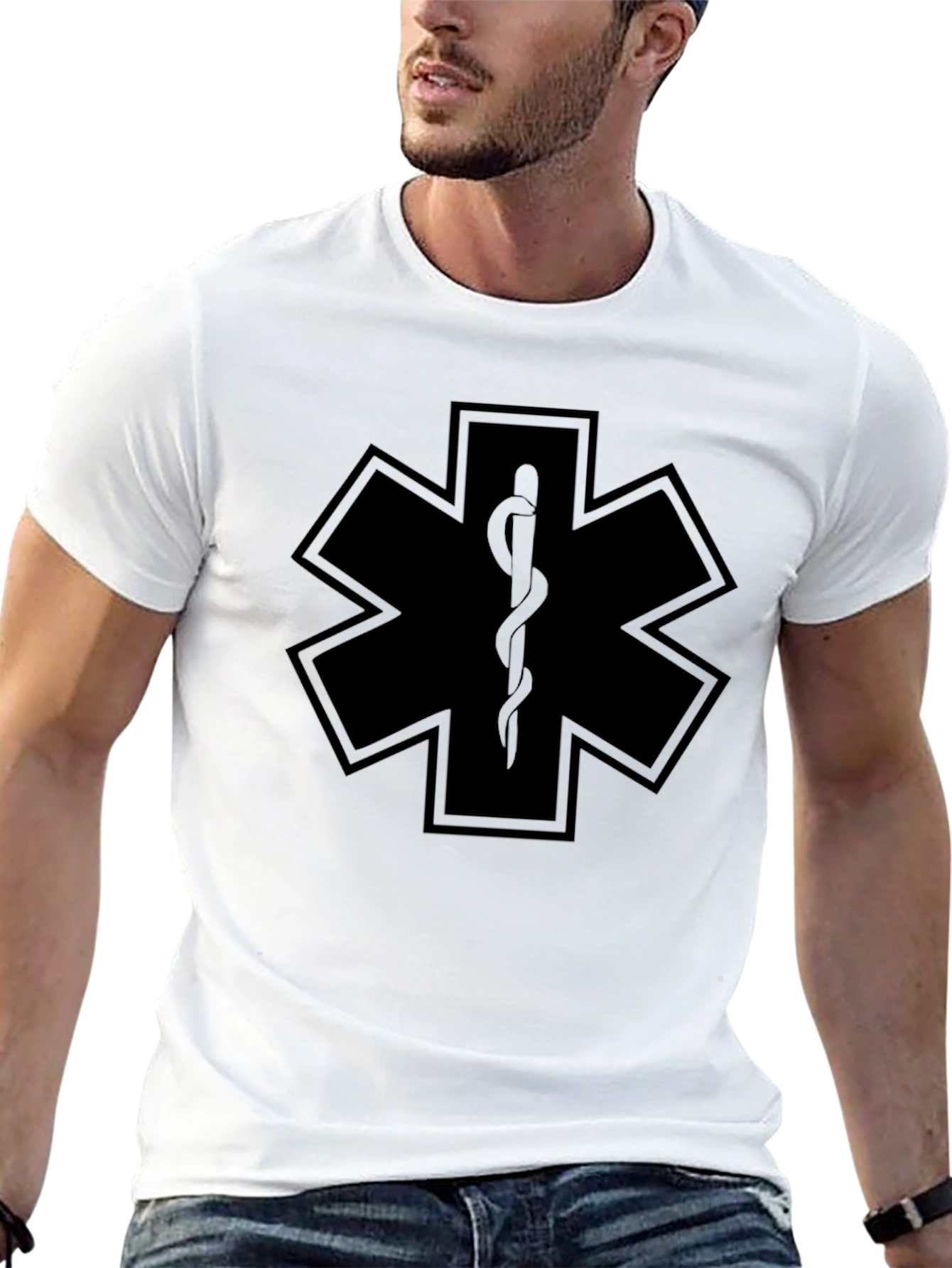 Star of Life Graphic T-Shirt - EMT & Medical