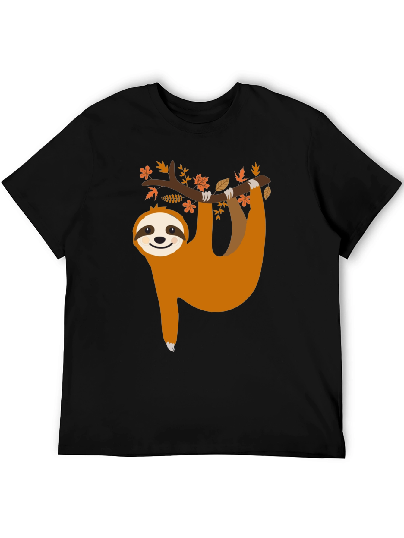 Cute Sloth Hanging from Tree T-Shirt - Unisex