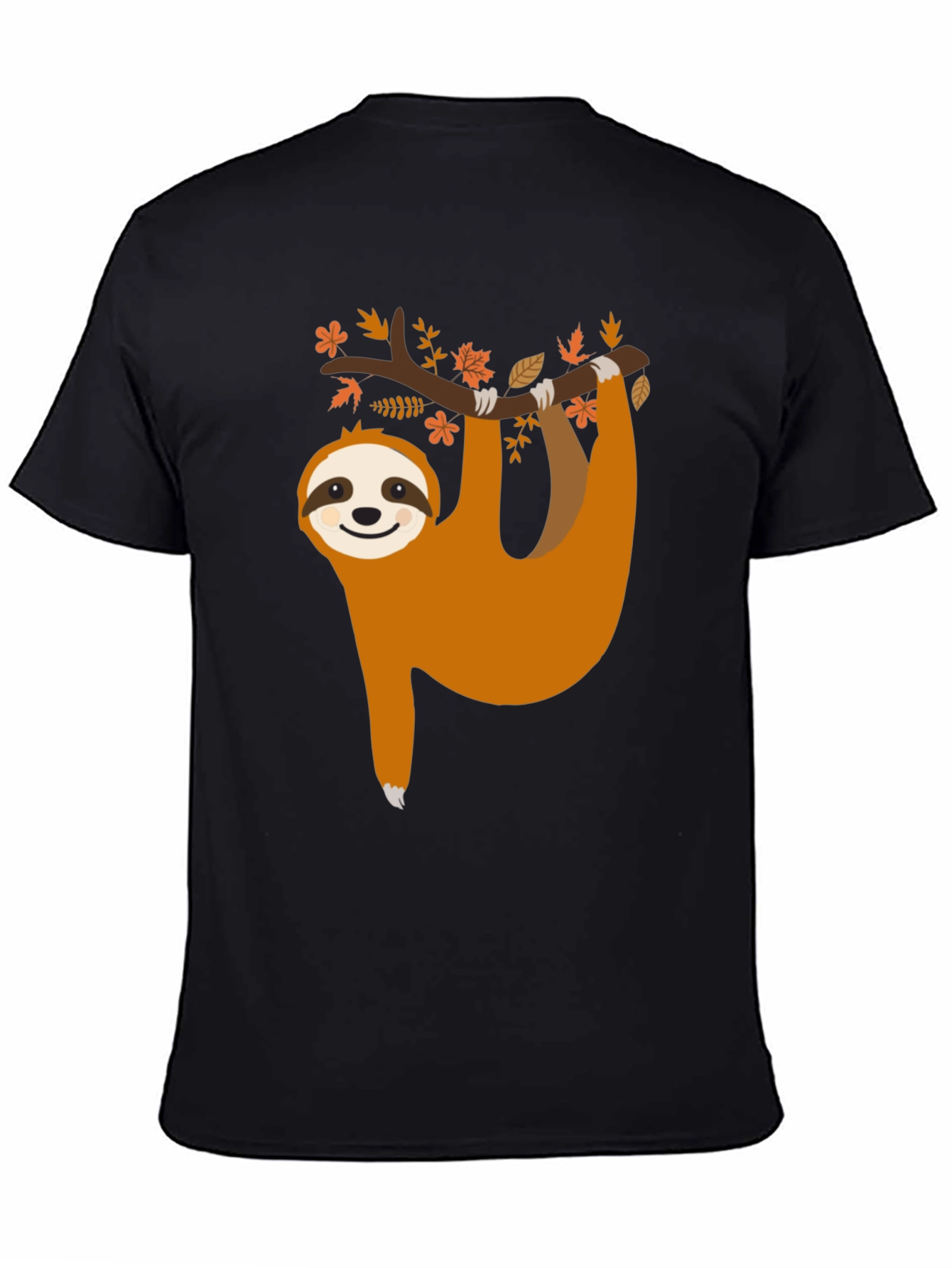 Cute Sloth Hanging from Tree T-Shirt - Unisex