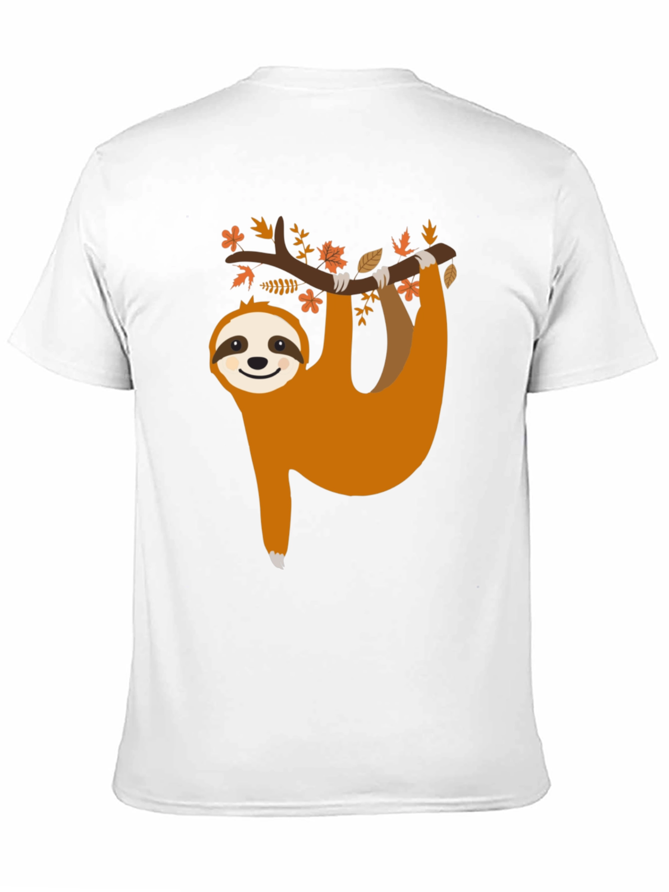 Cute Sloth Hanging from Tree T-Shirt - Unisex