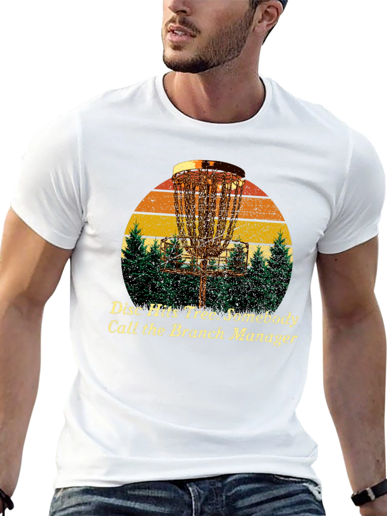 Disc Golf T-Shirt - Branch Manager Tee