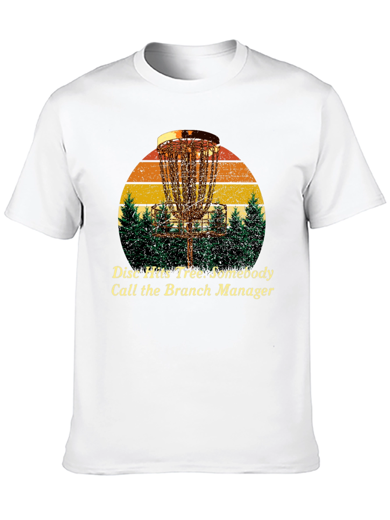 Disc Golf T-Shirt - Branch Manager Tee