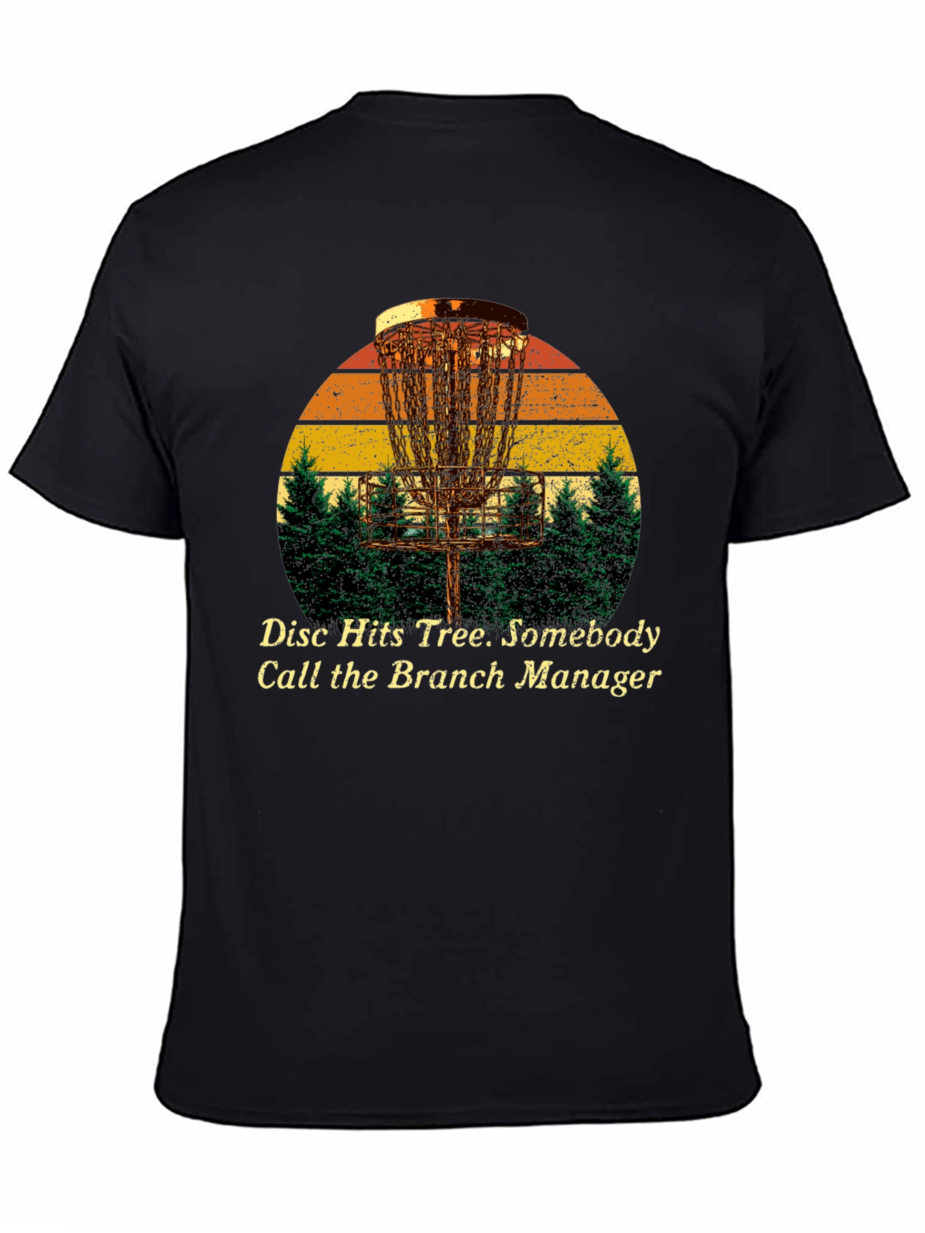Disc Golf T-Shirt - Branch Manager Tee