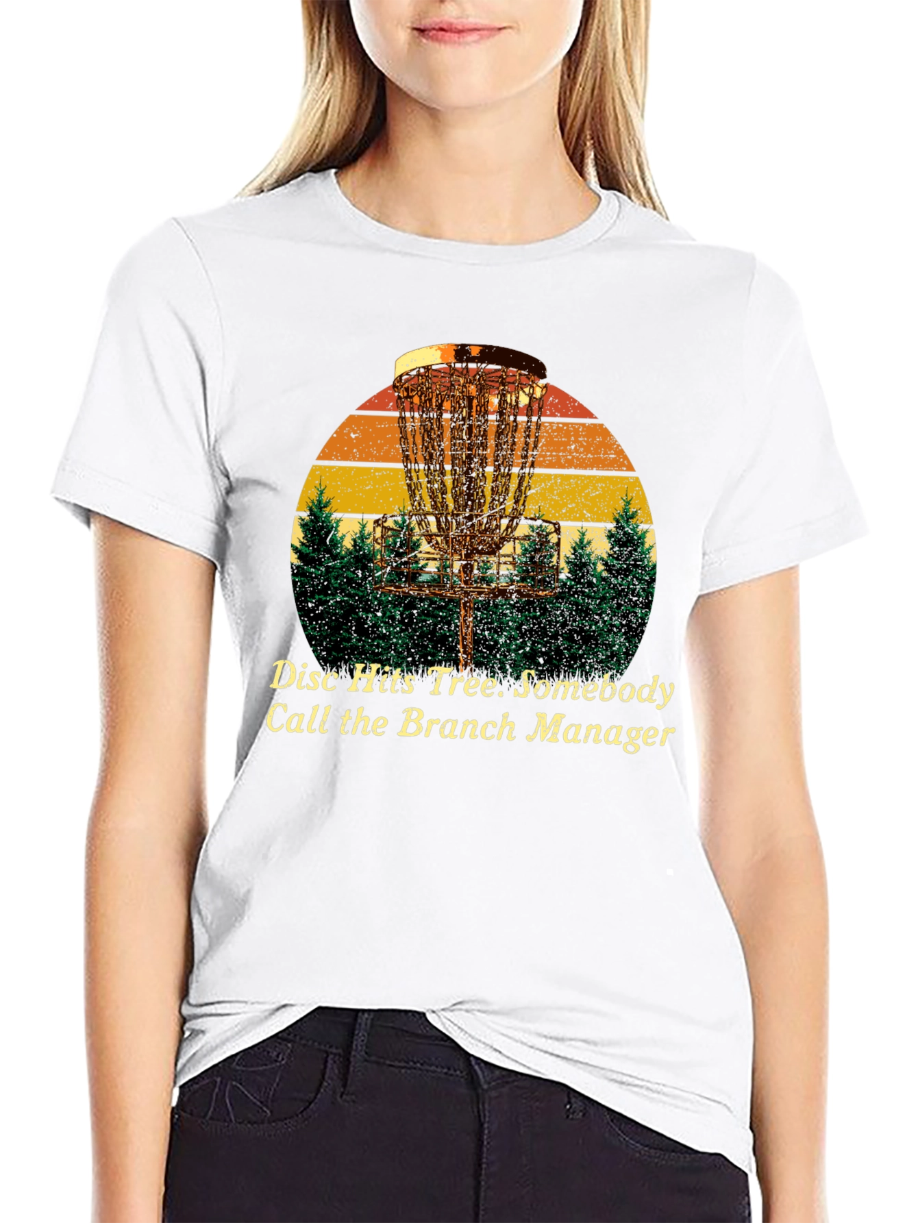Disc Golf T-Shirt - Branch Manager Tee