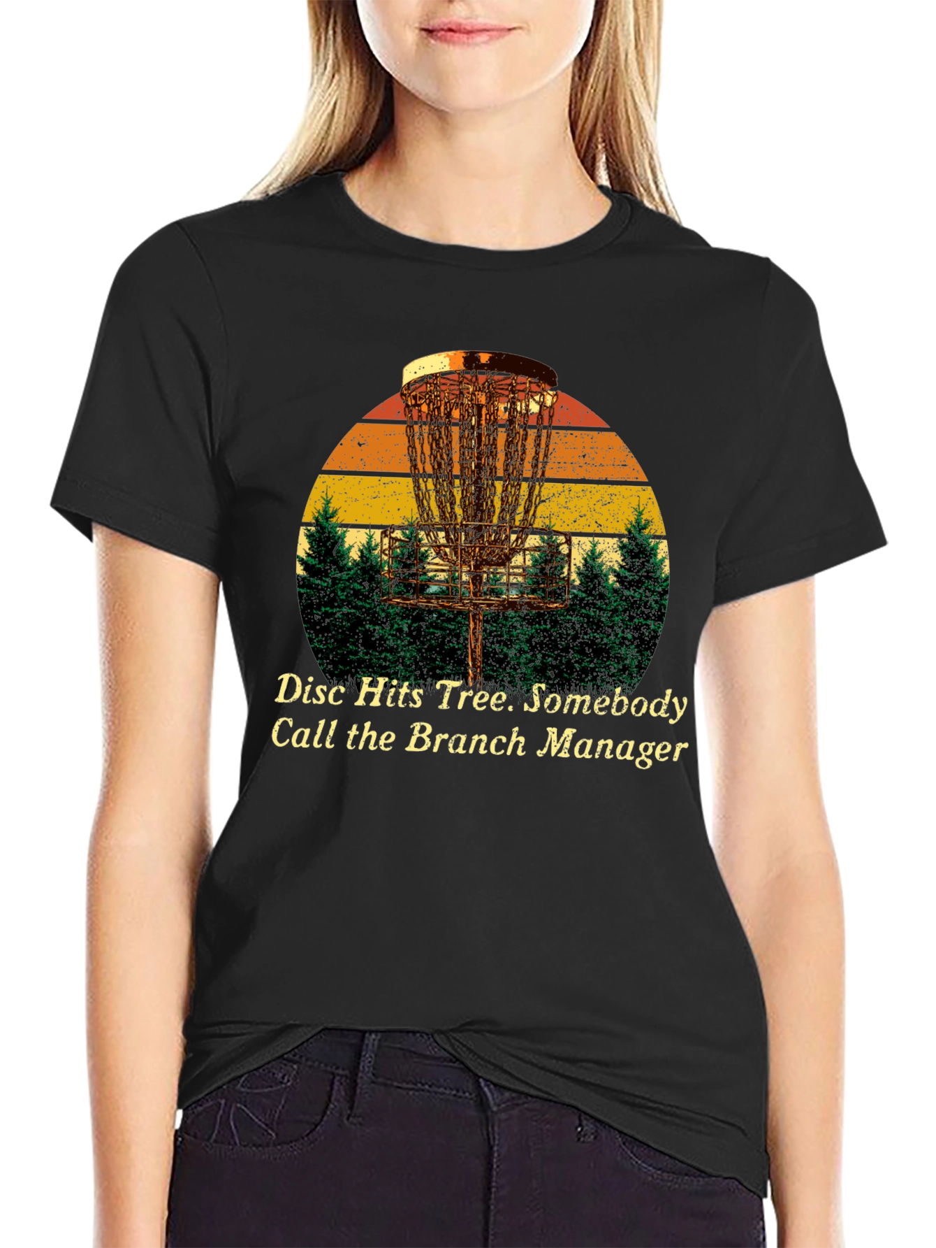Disc Golf T-Shirt - Branch Manager Tee