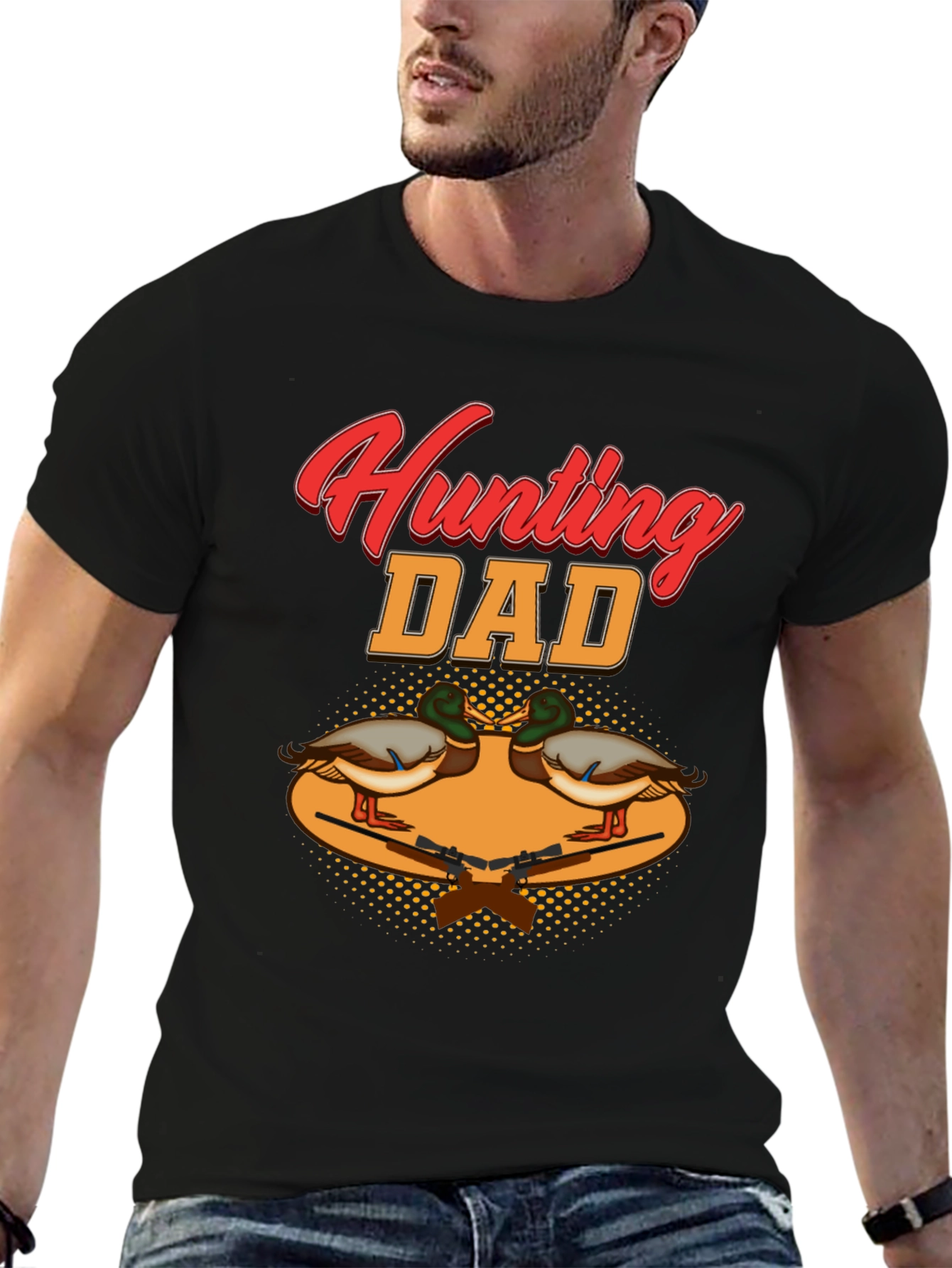 Hunting Dad T-Shirt - Duck Hunter Graphic Tee
