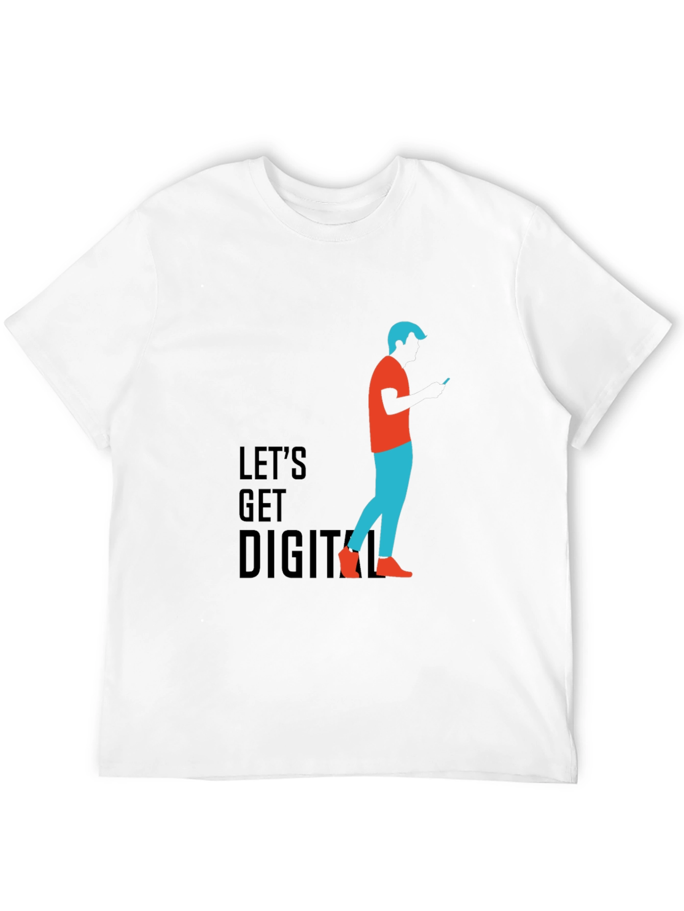 Lets Get Digital Graphic Tee