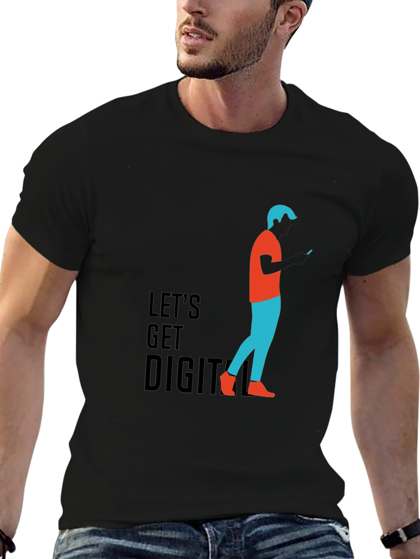 Lets Get Digital Graphic Tee