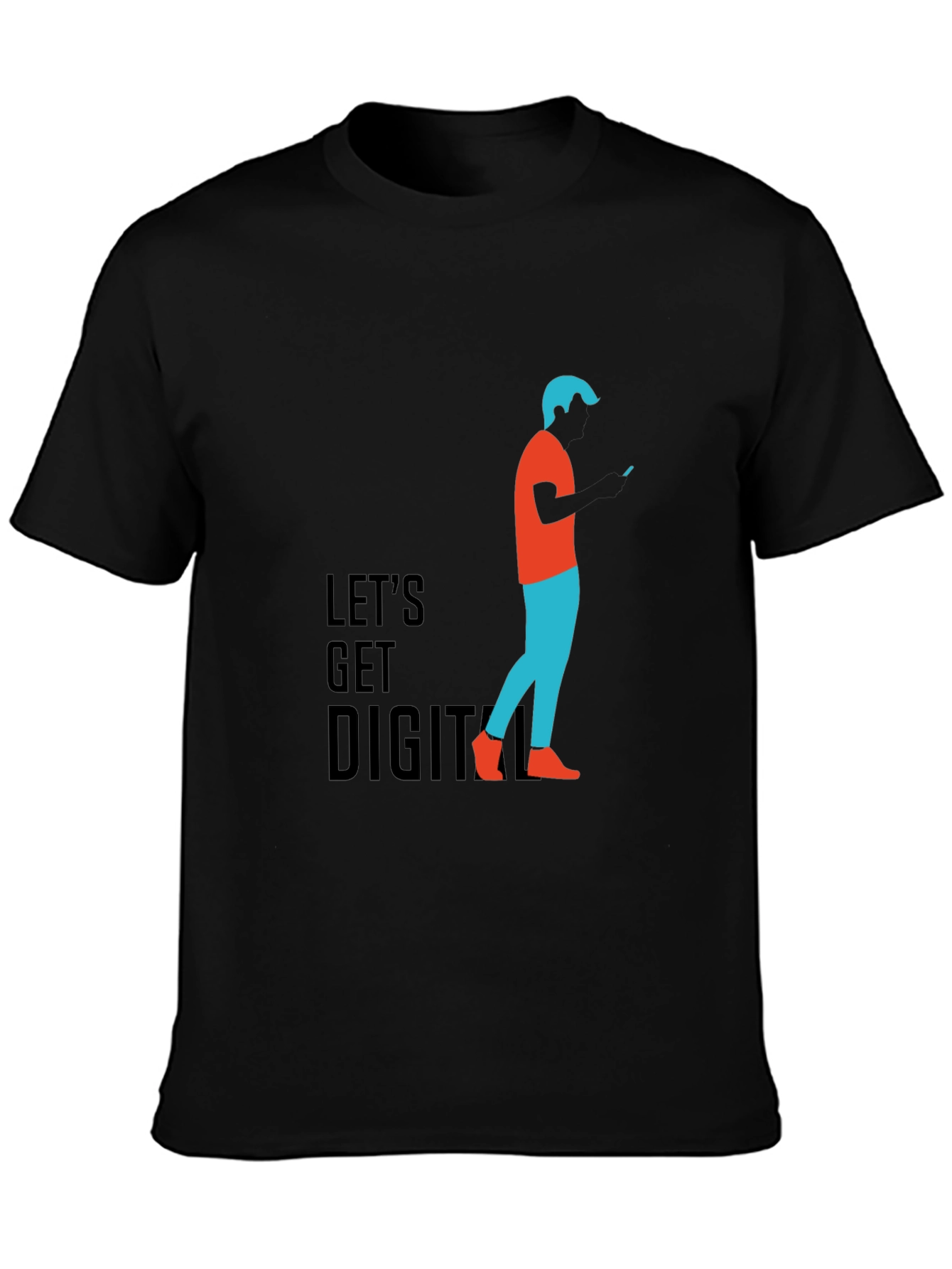 Lets Get Digital Graphic Tee