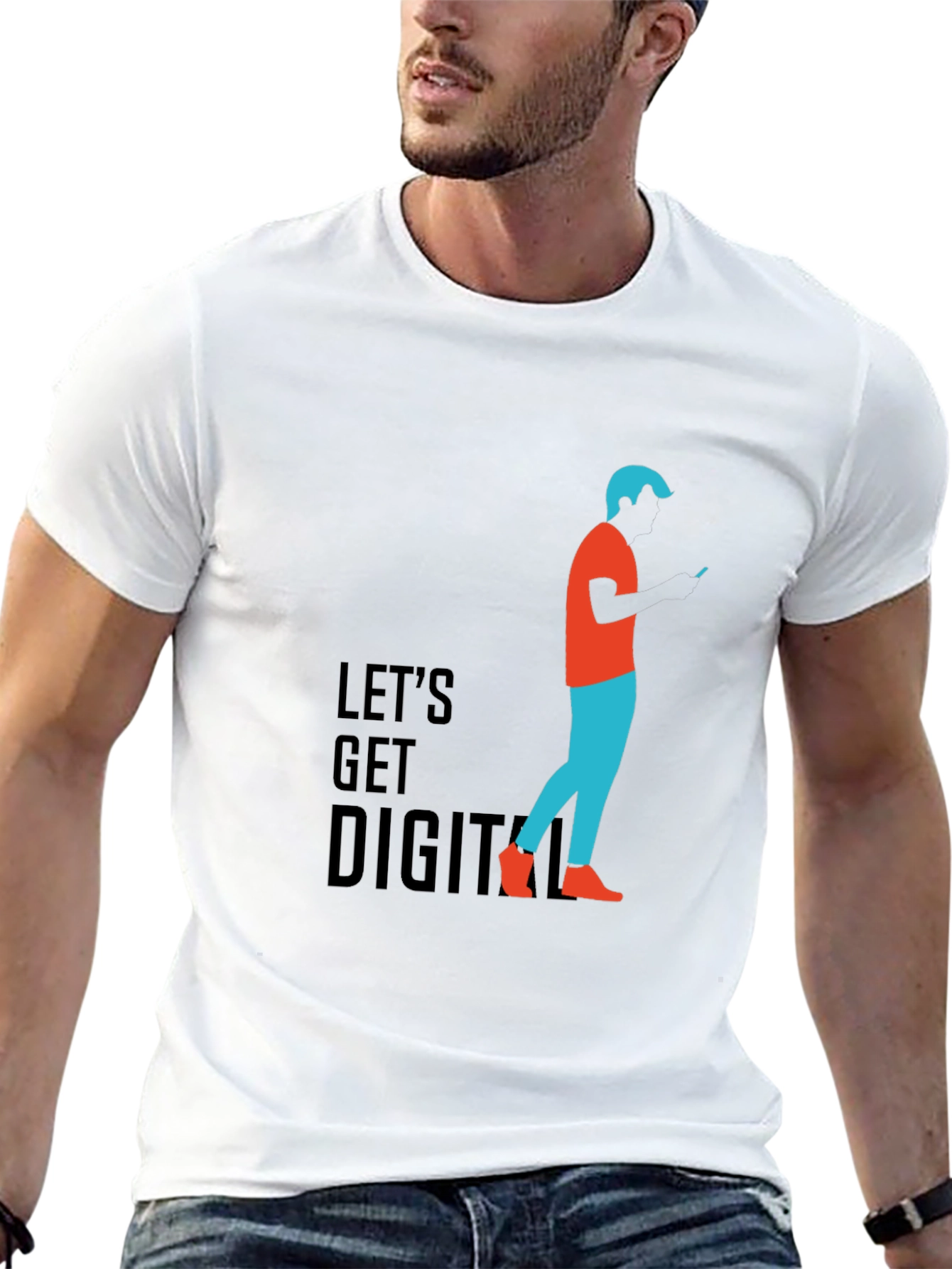 Lets Get Digital Graphic Tee