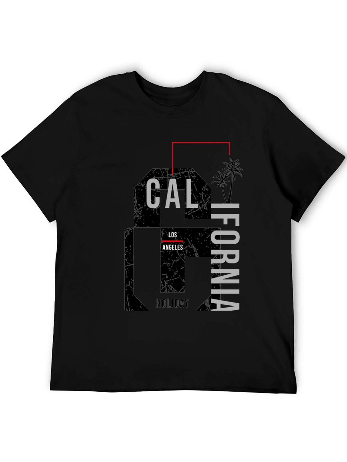 California Los Angeles Holiday Graphic T-Shirt