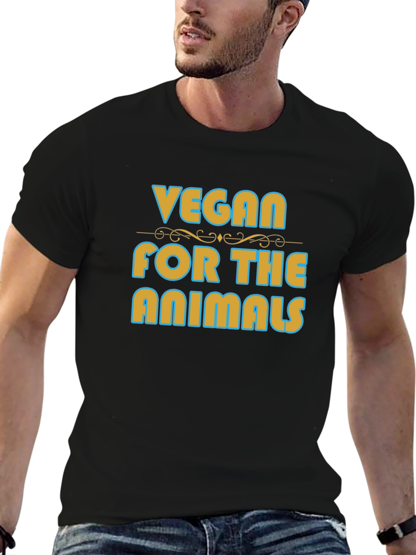 Vegan for the Animals Graphic Tee
