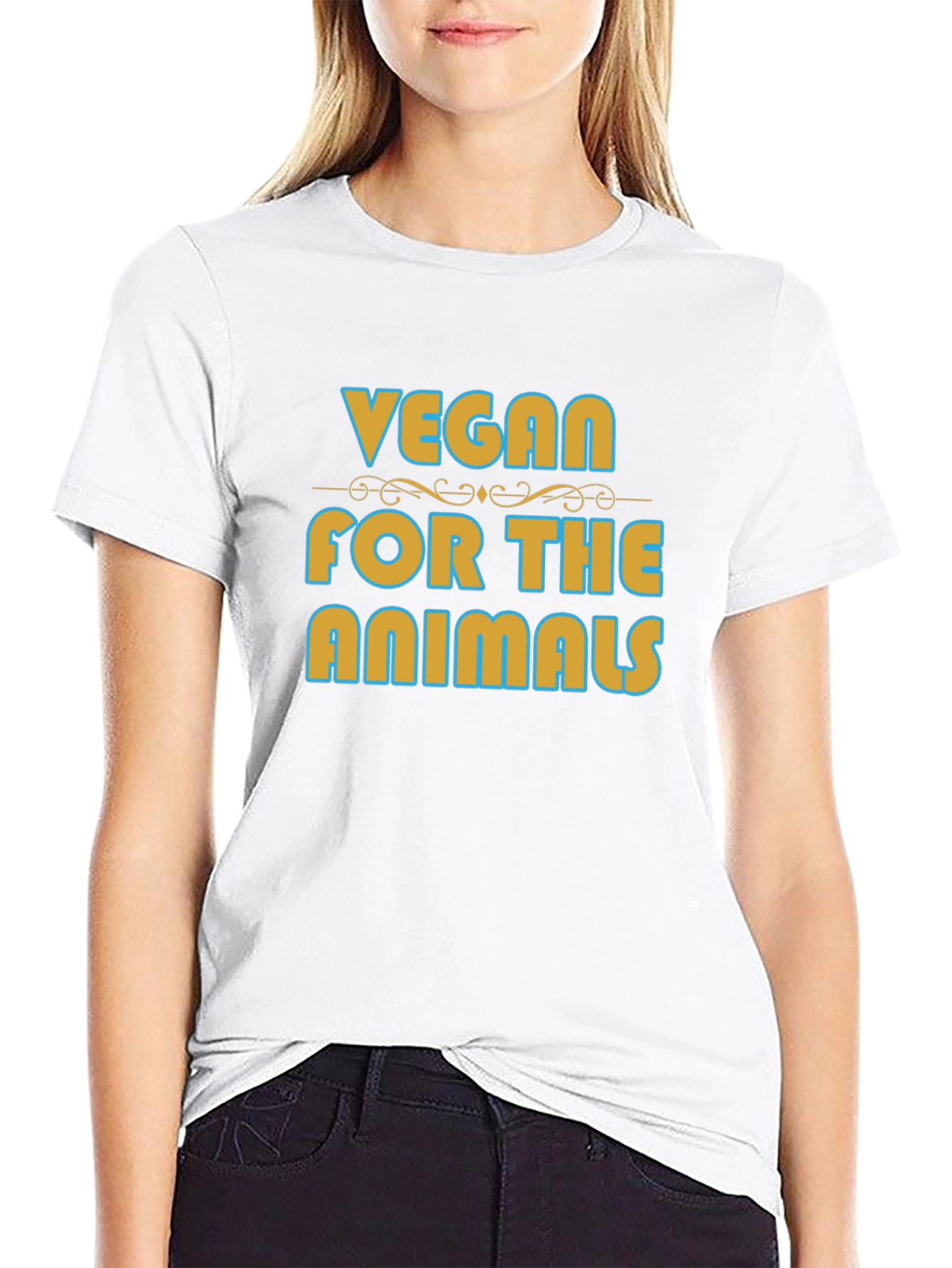 Vegan for the Animals Graphic Tee