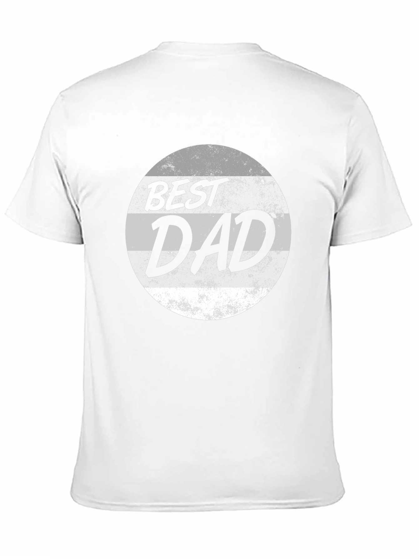 Best Dad Graphic Tee - Black Cotton T-Shirt