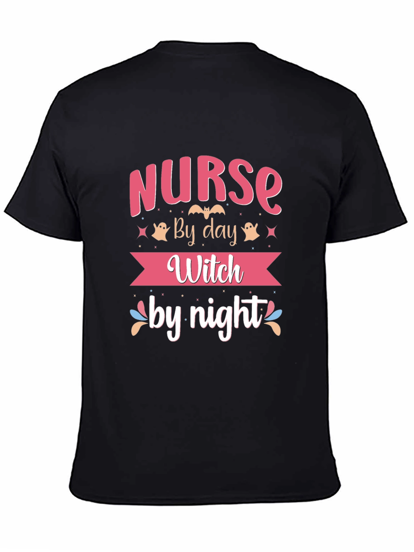 Nurse by Day Witch by Night T-Shirt