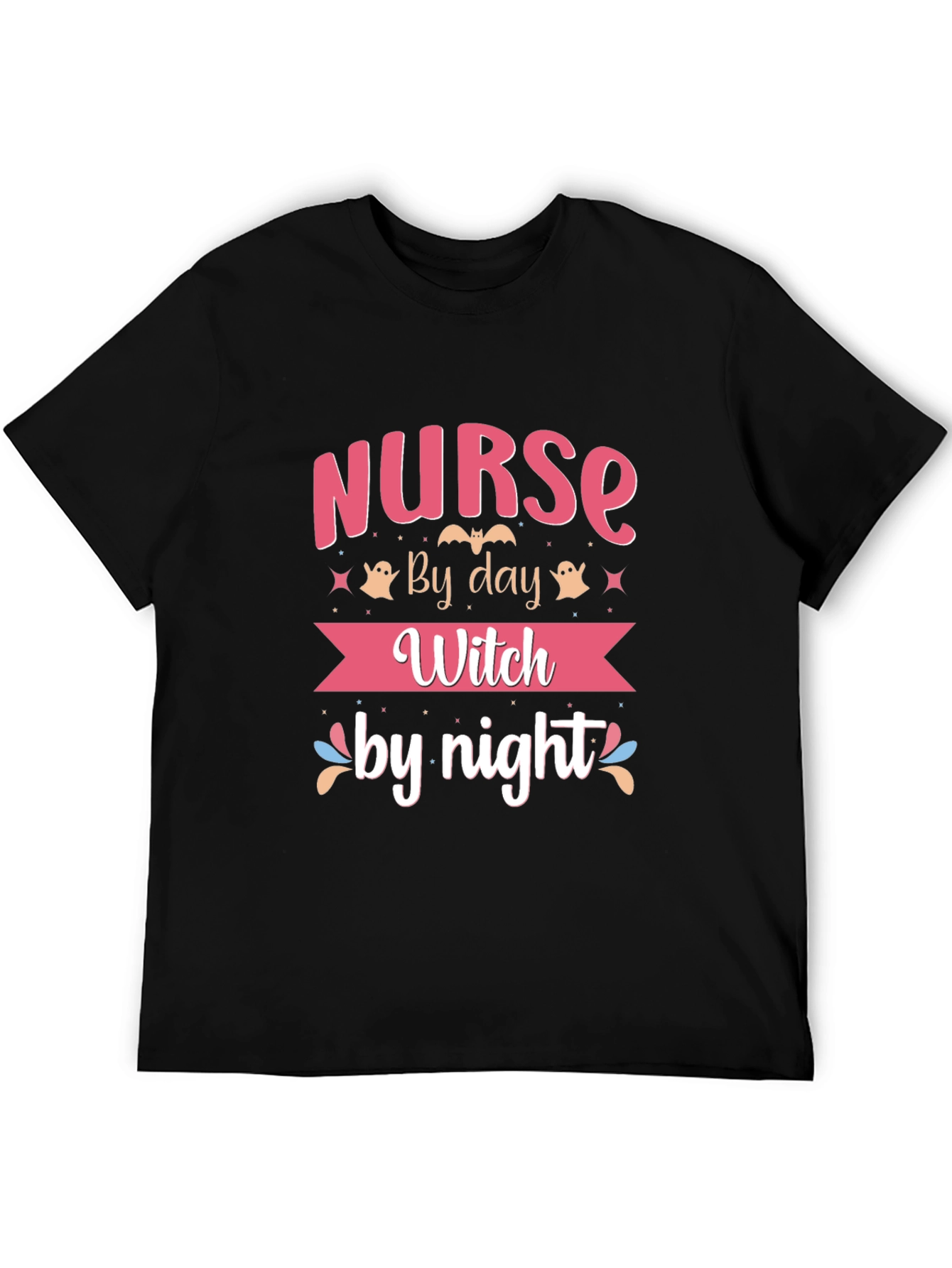 Nurse by Day Witch by Night T-Shirt