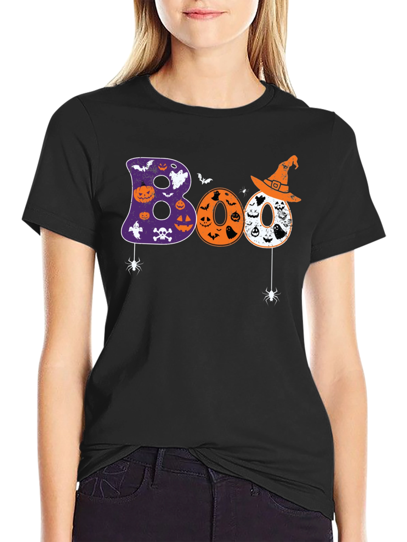 Halloween Boo T-Shirt - Spooky Season Tee