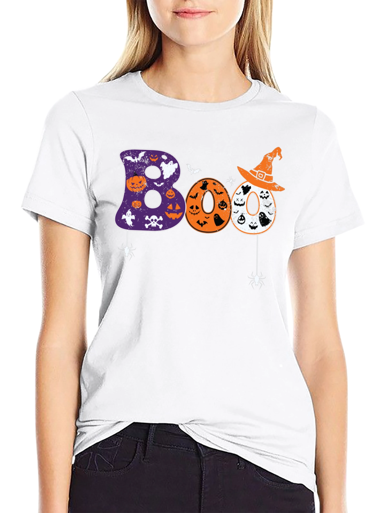 Halloween Boo T-Shirt - Spooky Season Tee