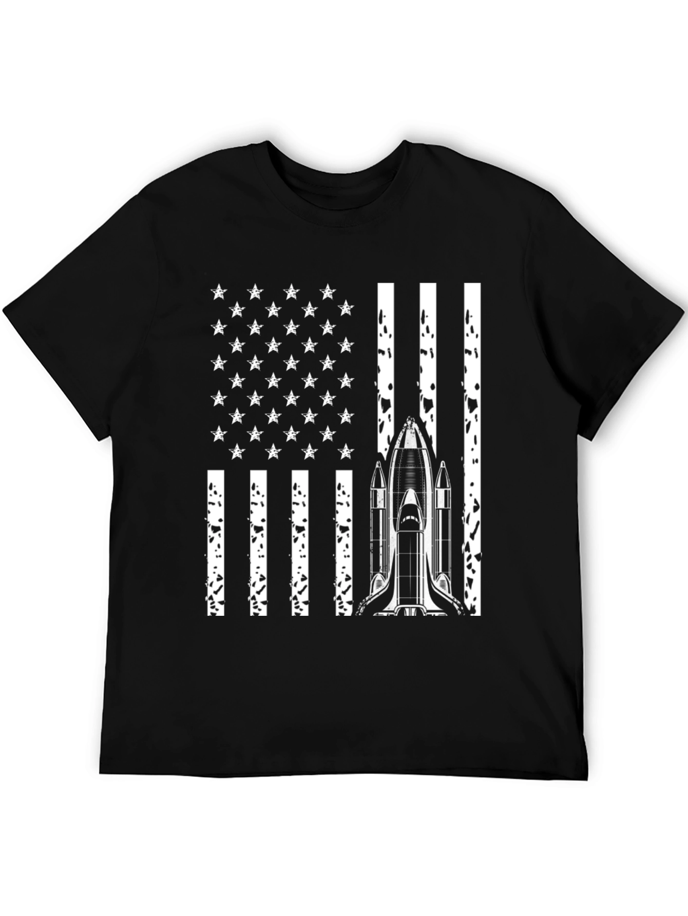 American Flag Space Shuttle T-Shirt