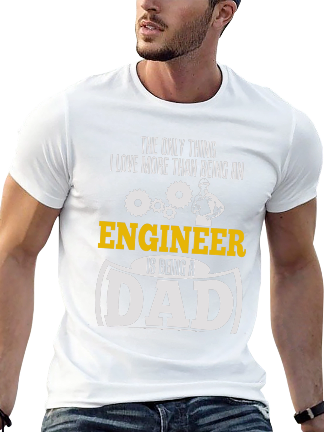 Engineer Dad Graphic T-Shirt
