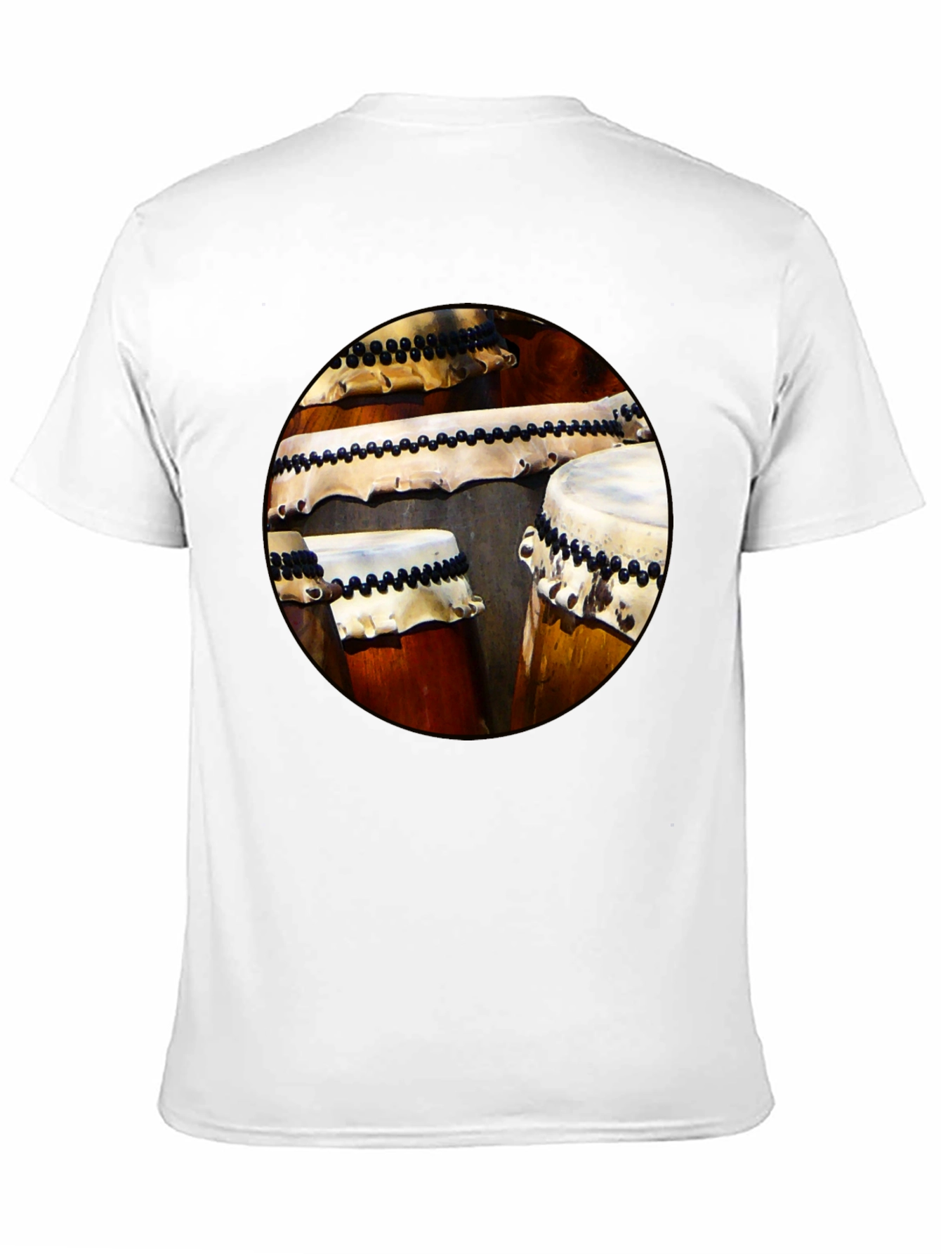 Taiko Drums Graphic Tee - Japanese Percussion Shirt