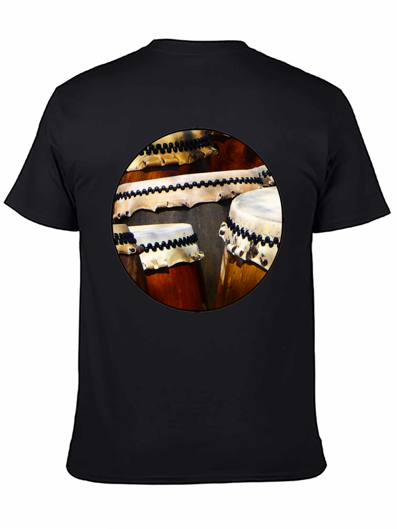 Taiko Drums Graphic Tee - Japanese Percussion Shirt