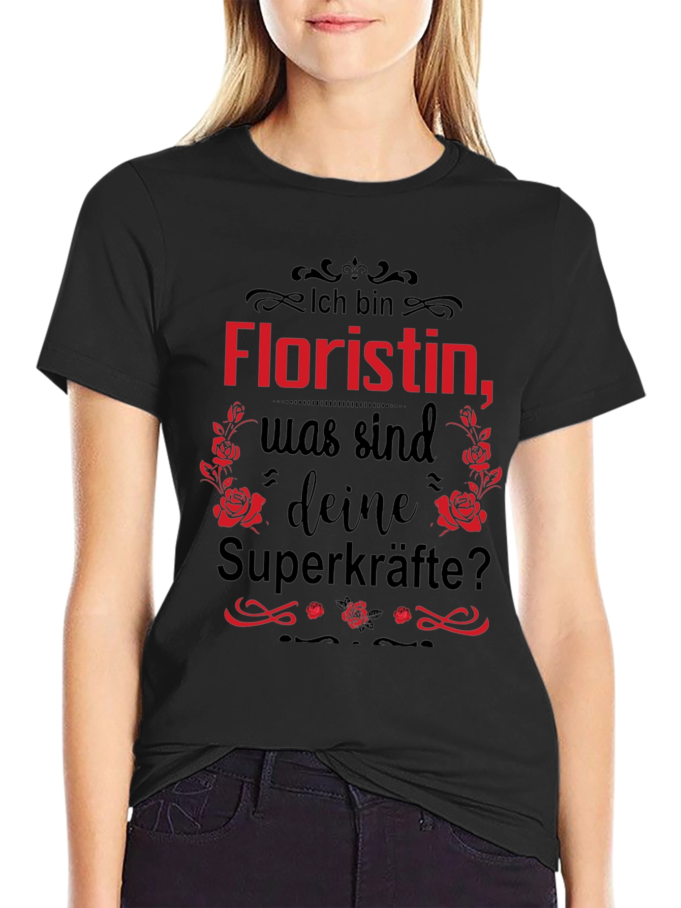 Floristin Superkräfte T-Shirt - Funny Floral Design