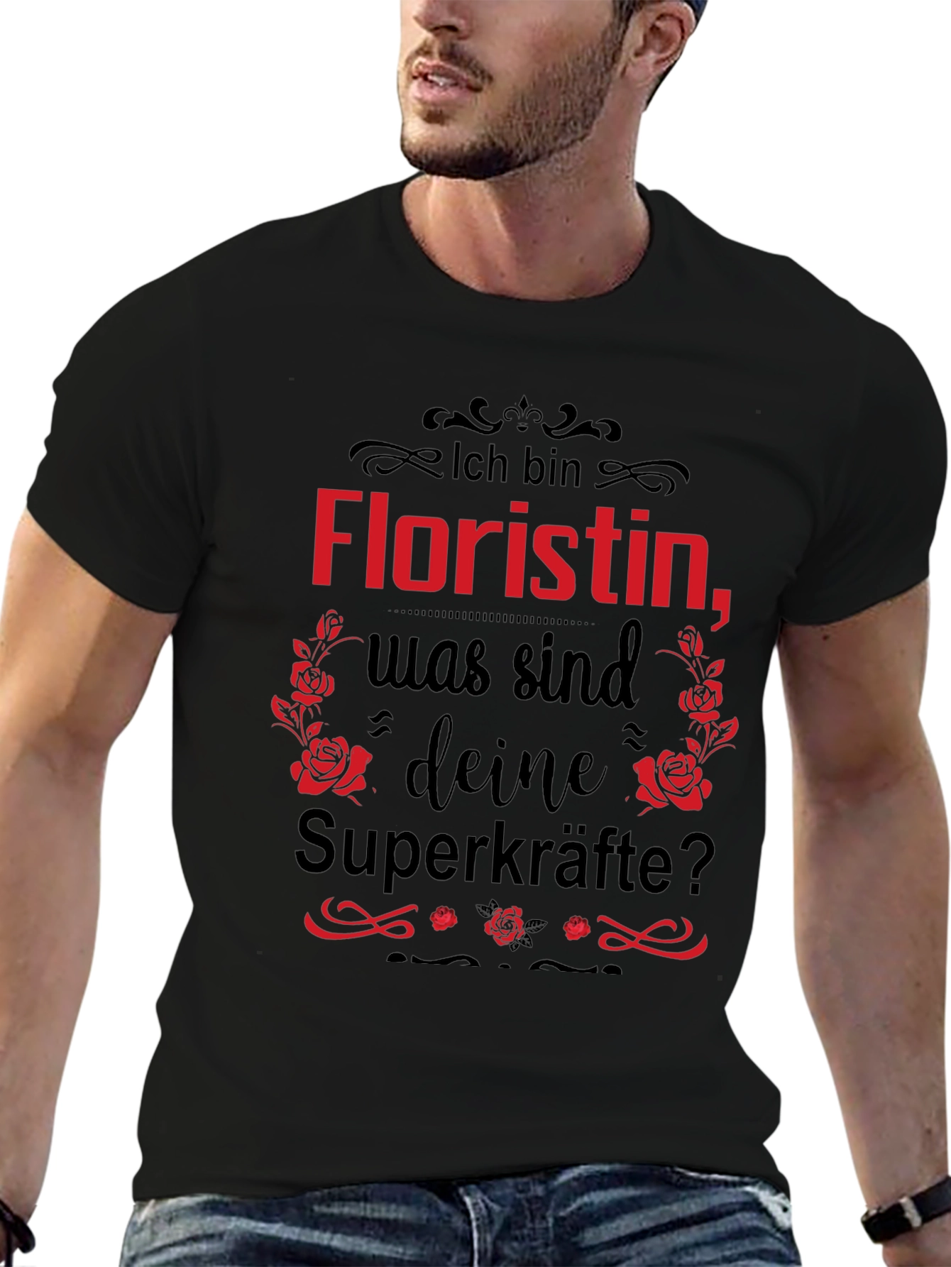 Floristin Superkräfte T-Shirt - Funny Floral Design