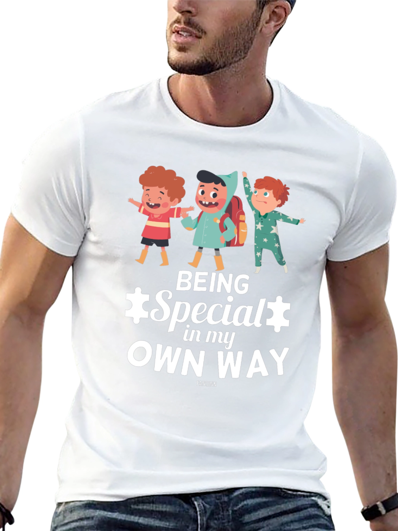 Autism Awareness Being Special Graphic Tee