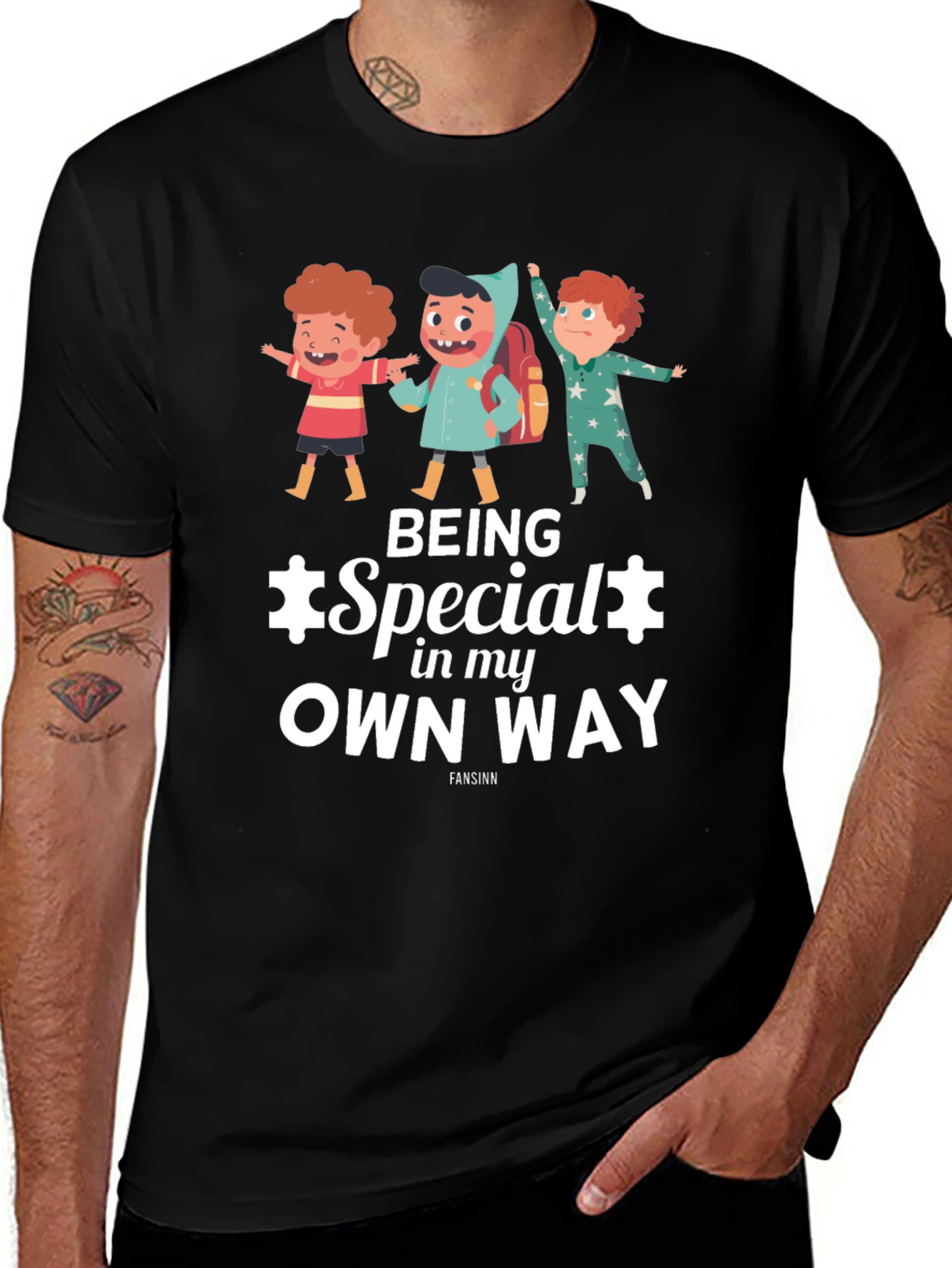 Autism Awareness Being Special Graphic Tee
