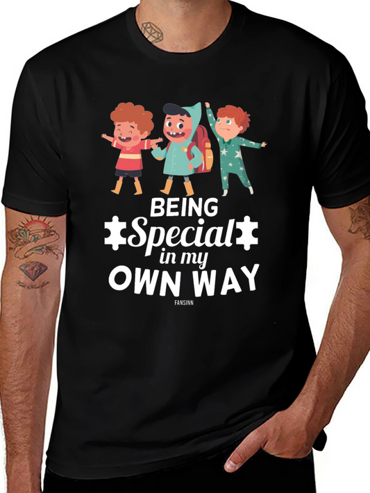 Autism Awareness Being Special Graphic Tee