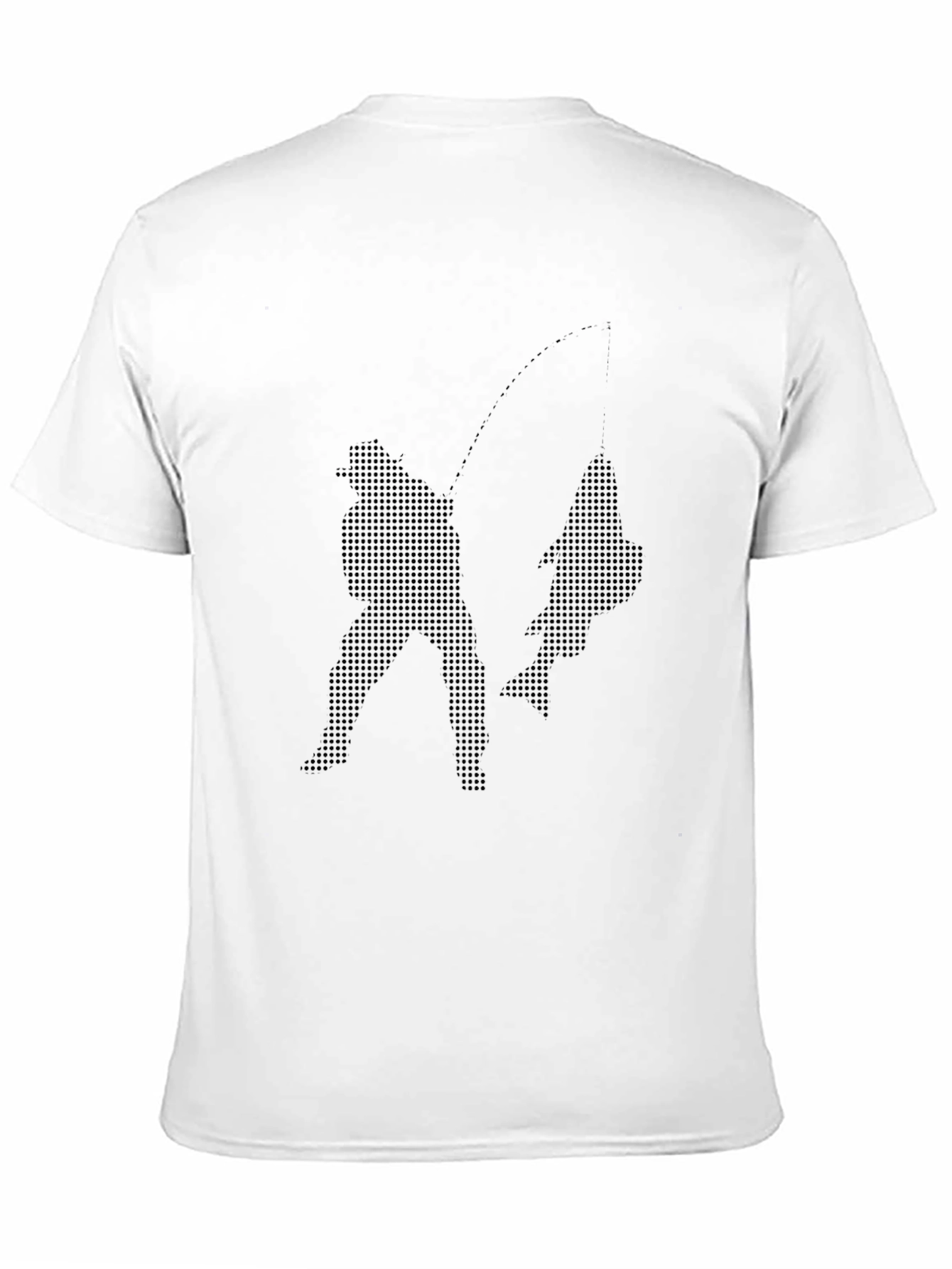 Fishing Graphic Tee - Anglers Catch Black T-Shirt