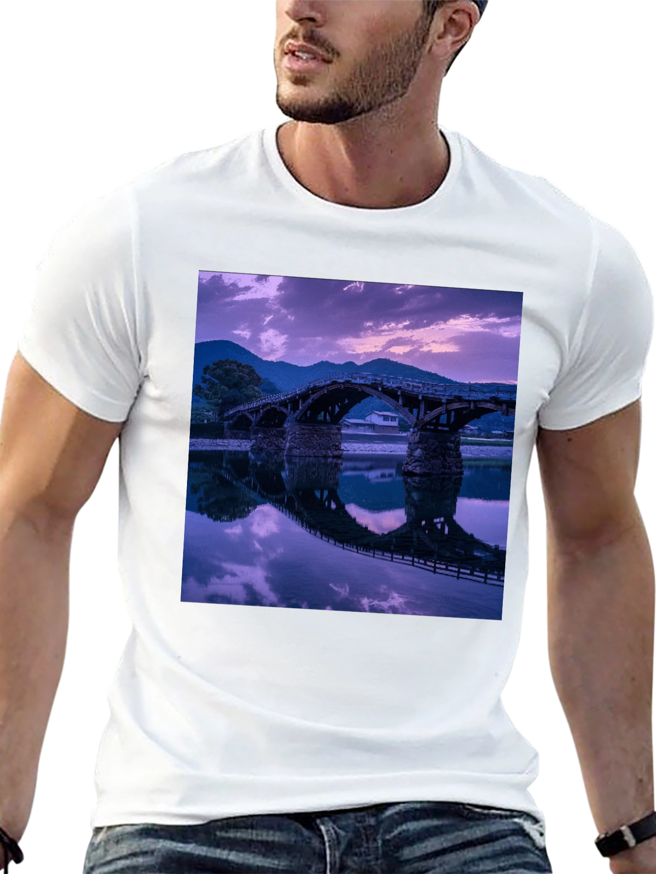 Bridge Reflection Graphic Tee