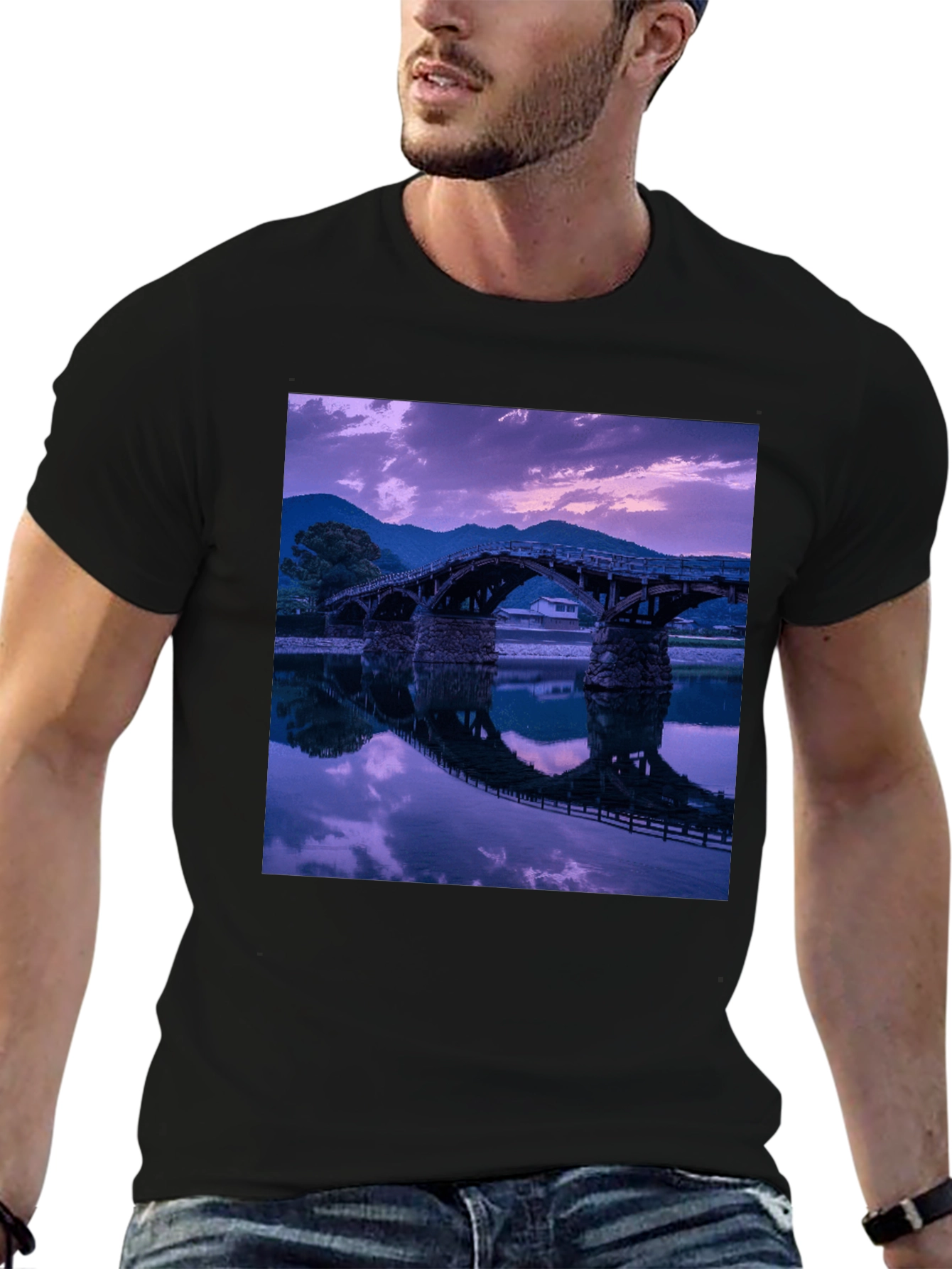 Bridge Reflection Graphic Tee