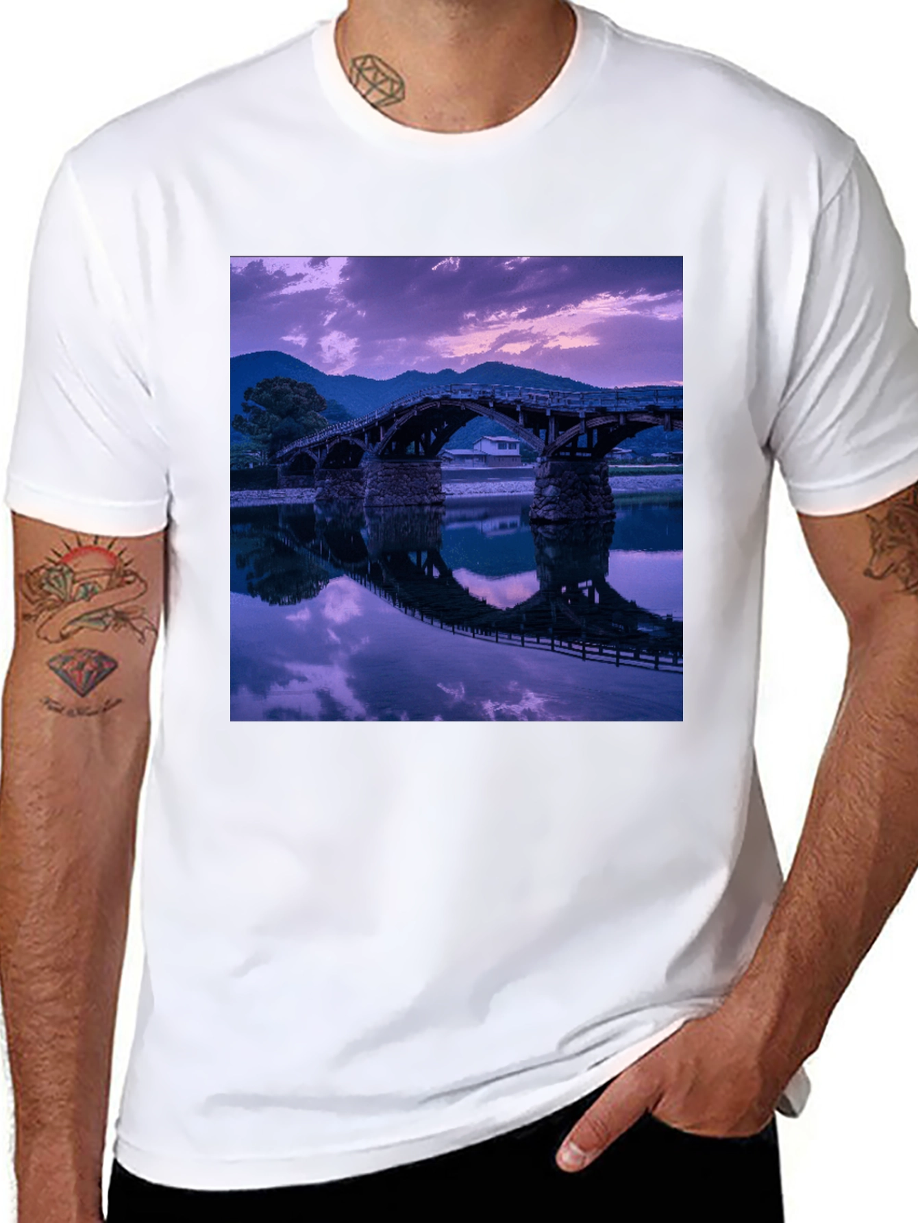 Bridge Reflection Graphic Tee