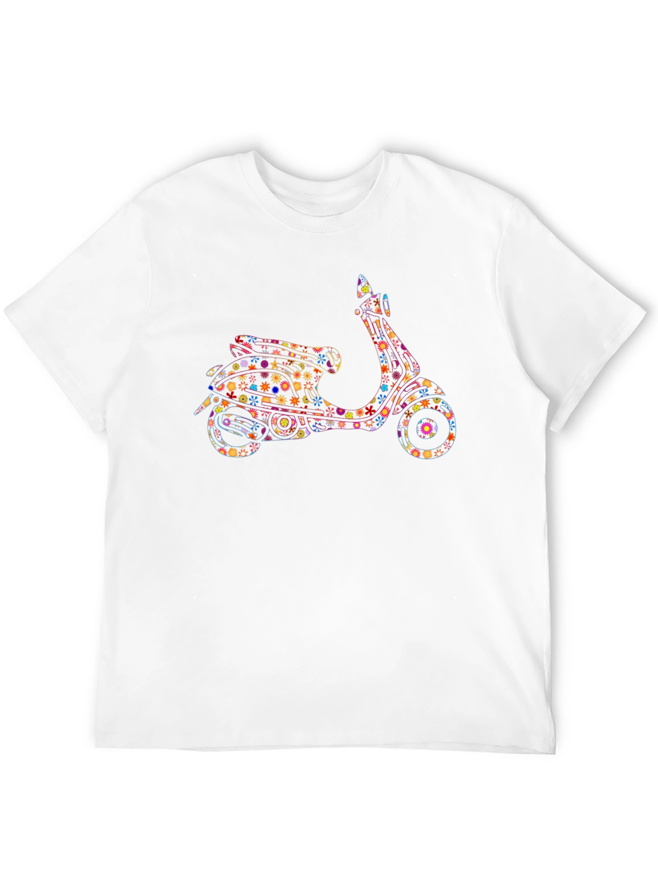 Retro Vespa Scooter Graphic T-Shirt