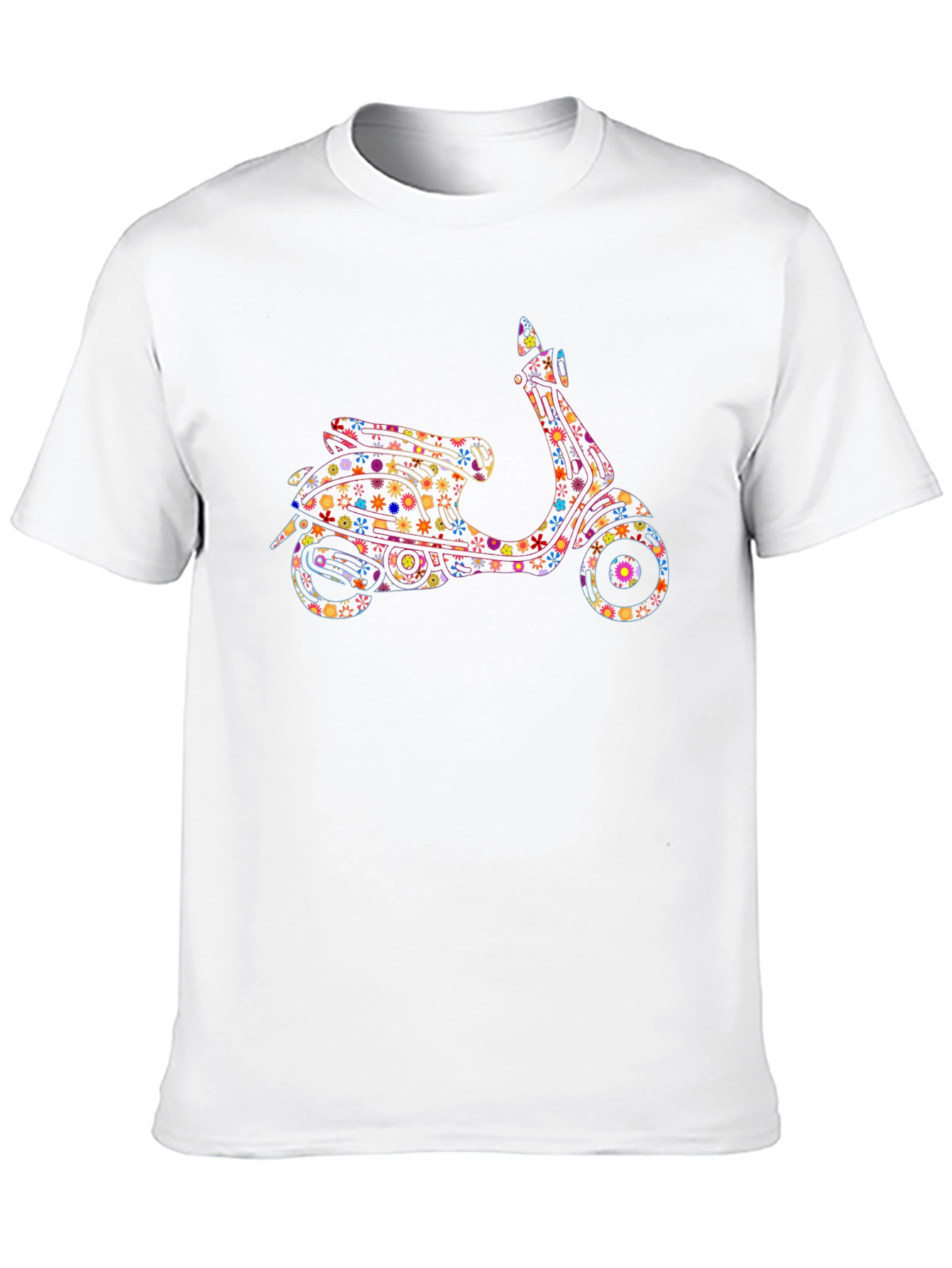 Retro Vespa Scooter Graphic T-Shirt