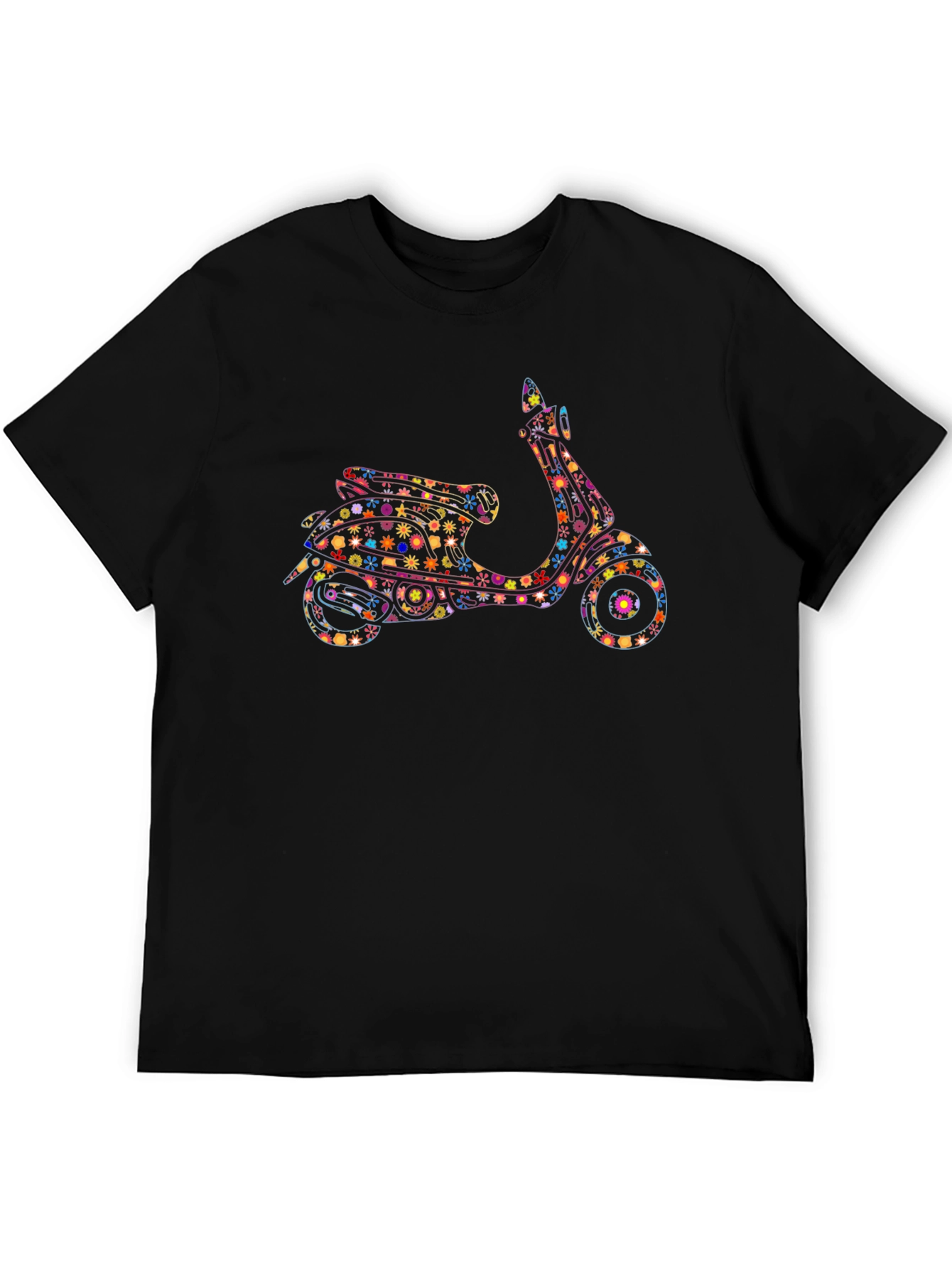 Retro Vespa Scooter Graphic T-Shirt