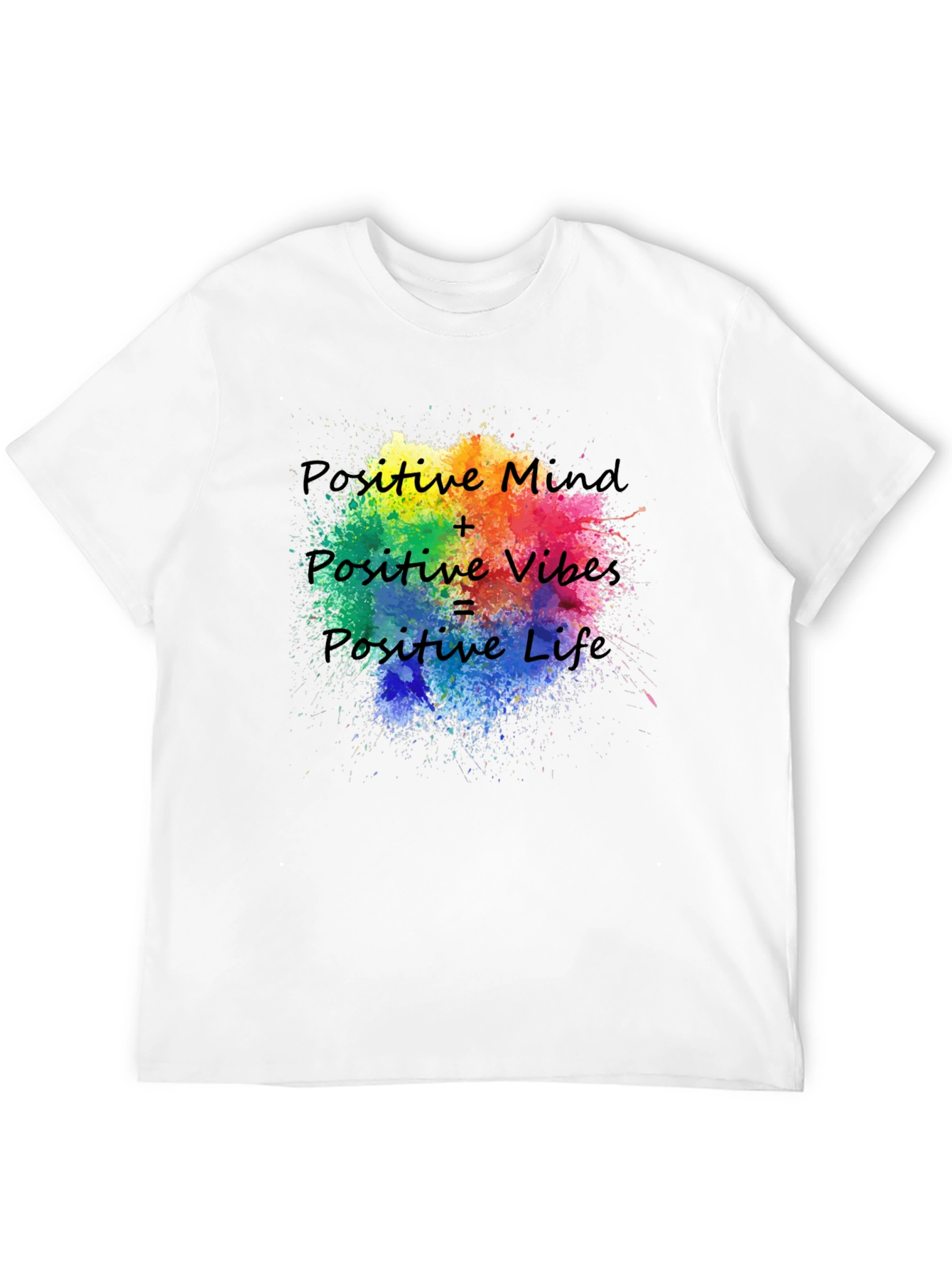 Positive Mind Positive Vibes Graphic Tee