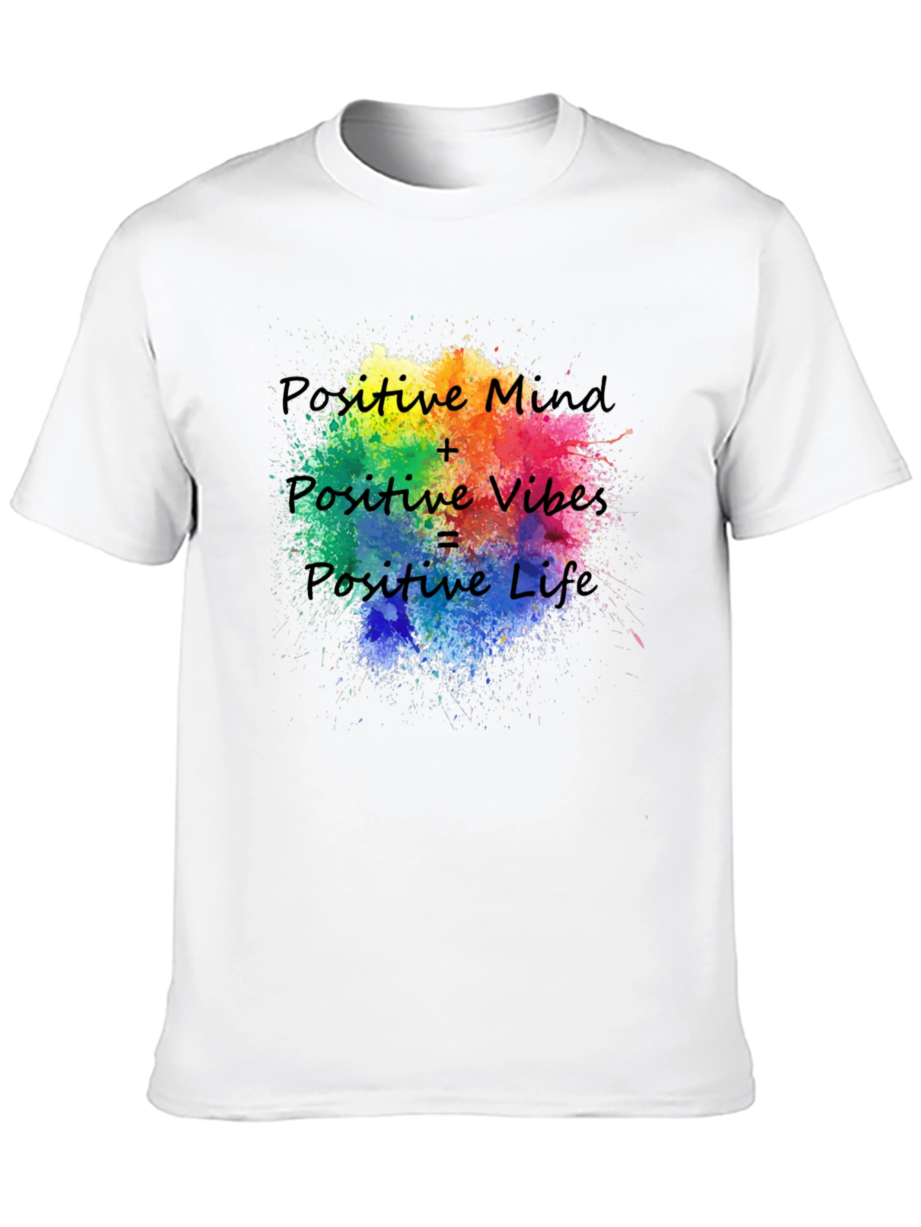 Positive Mind Positive Vibes Graphic Tee