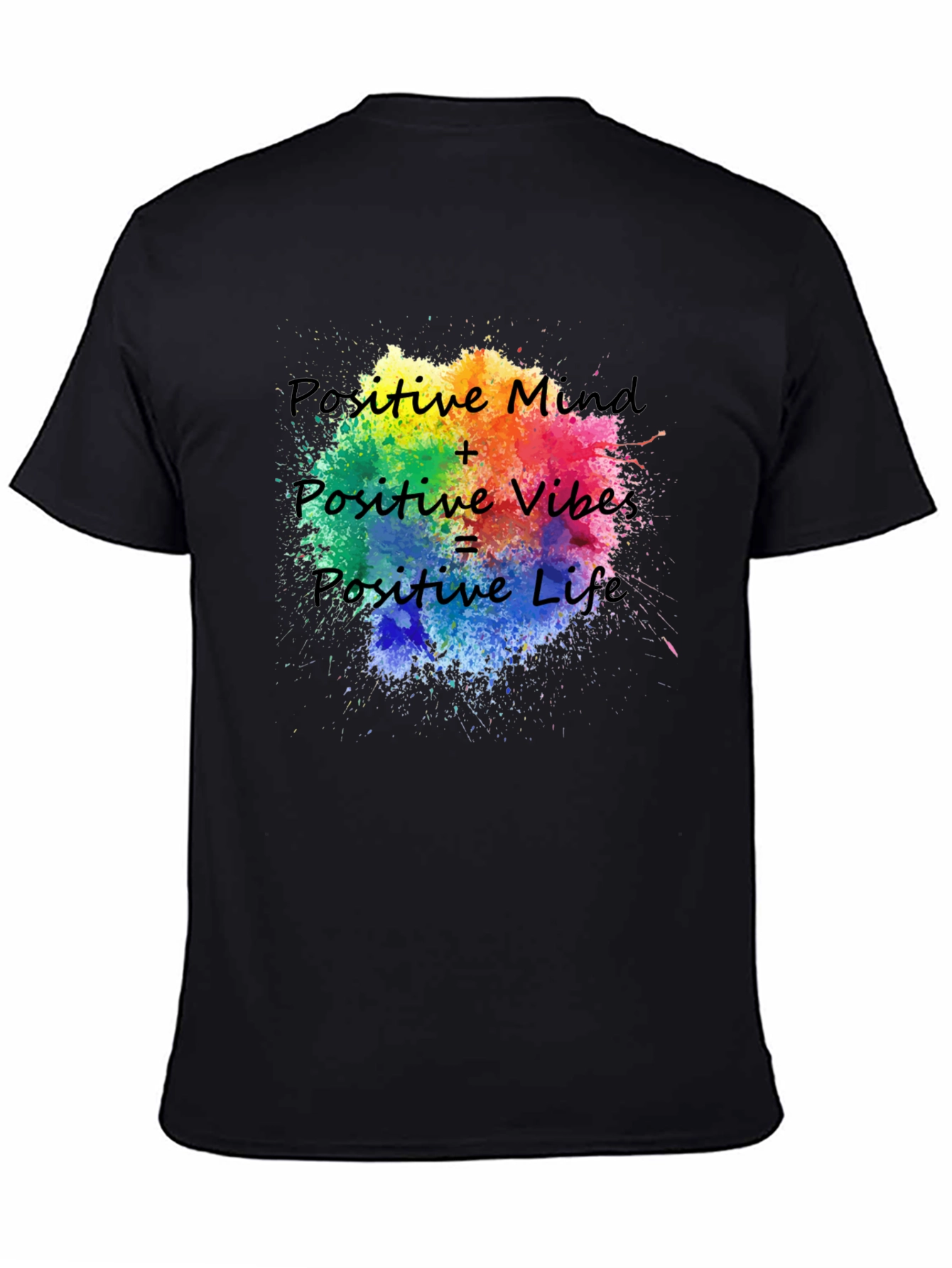 Positive Mind Positive Vibes Graphic Tee