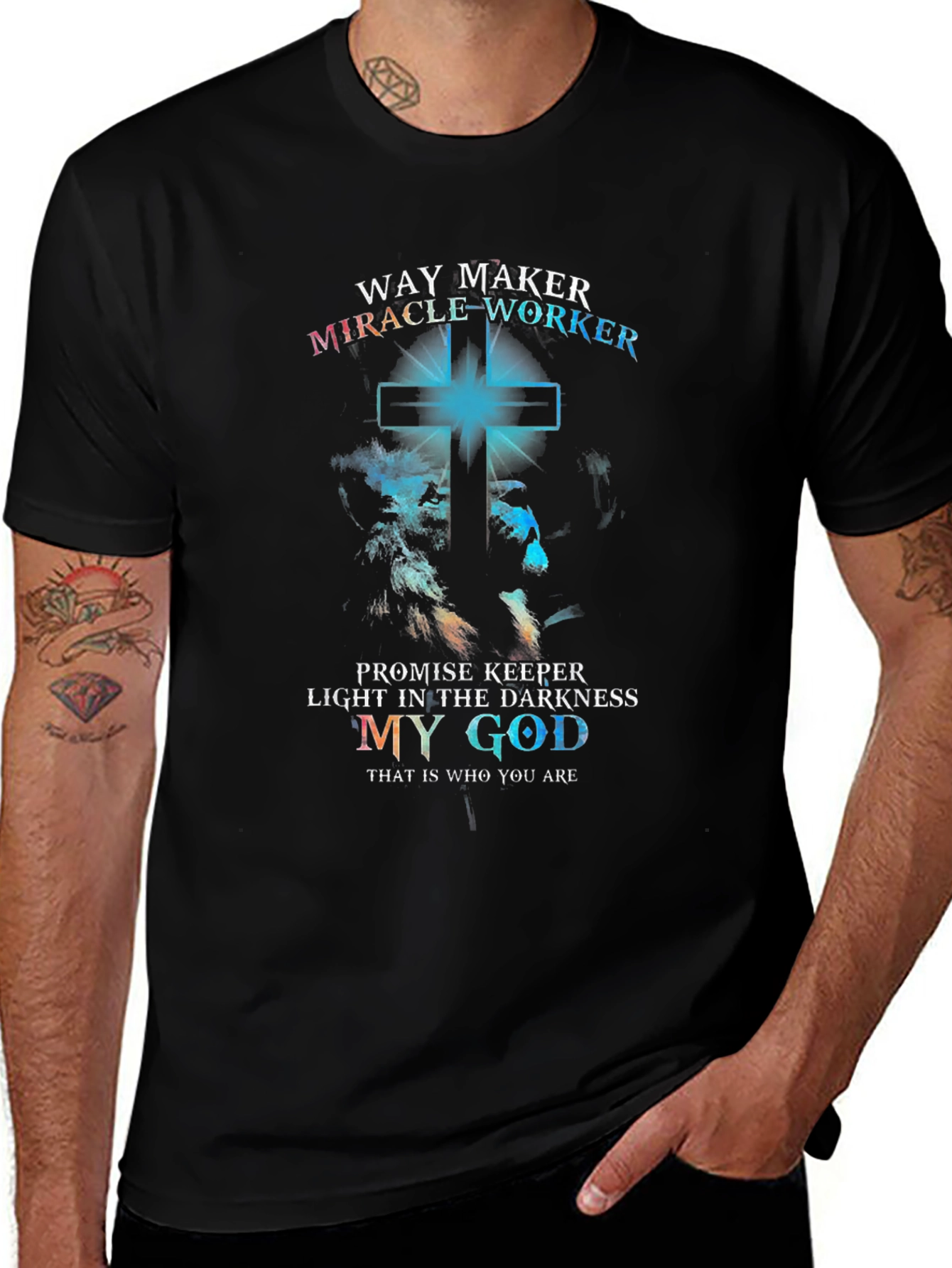 Way Maker Graphic T-Shirt Christian Tee