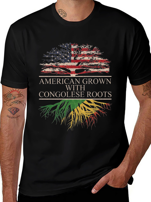 American Grown with Congolese Roots T-Shirt