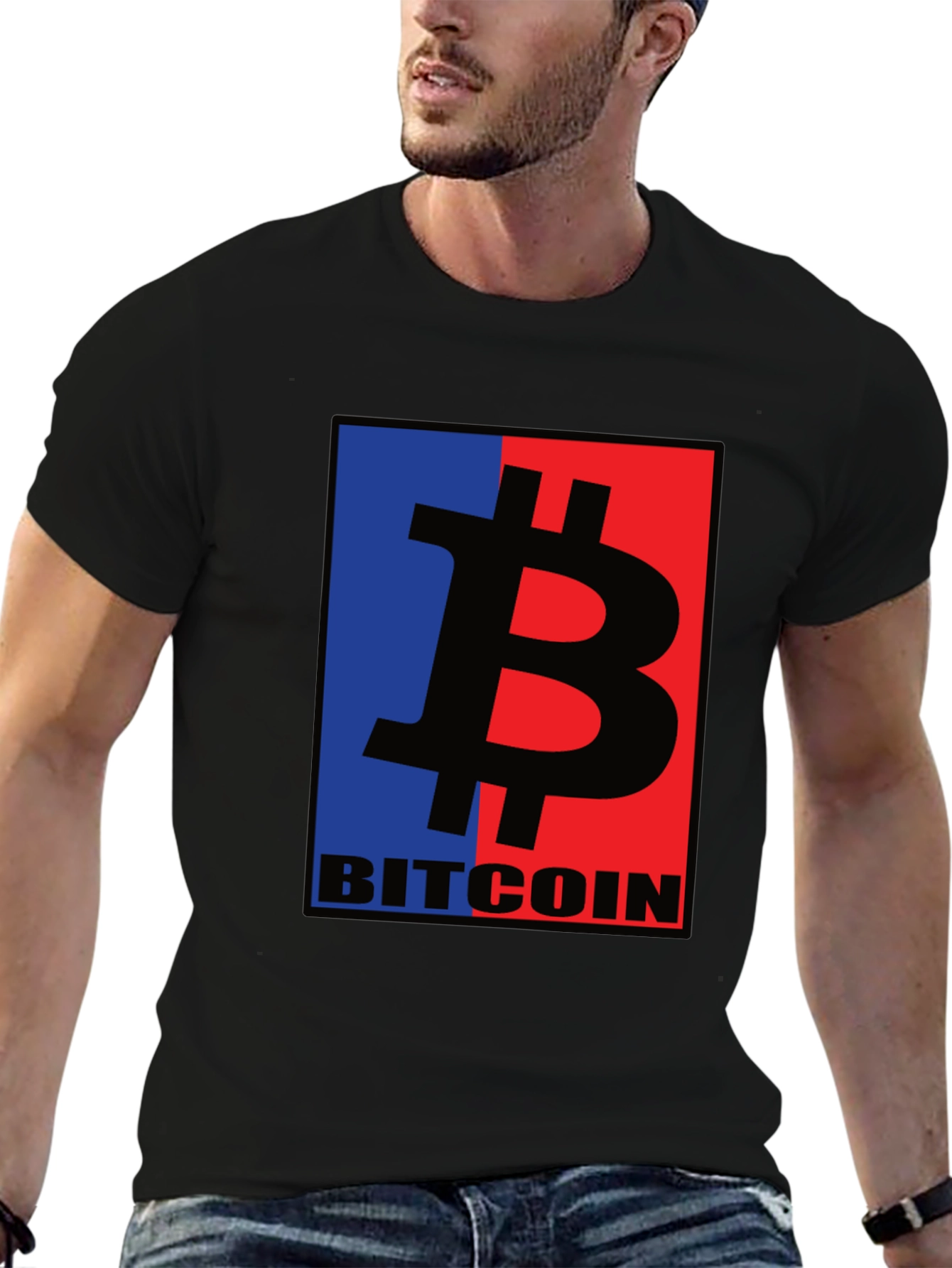 Bitcoin Graphic Tee - Cryptocurrency Enthusiast Shirt
