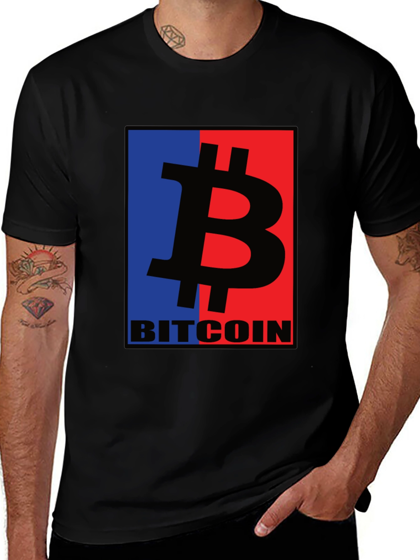 Bitcoin Graphic Tee - Cryptocurrency Enthusiast Shirt